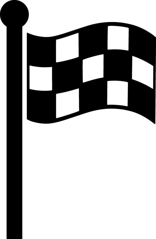 Racing flag Championship Checkered illustration vector