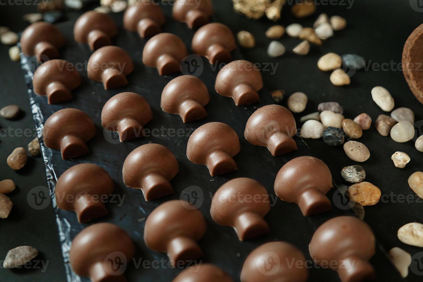 Abundant Chocolate and Nuts Adorn an Exquisite Table photo