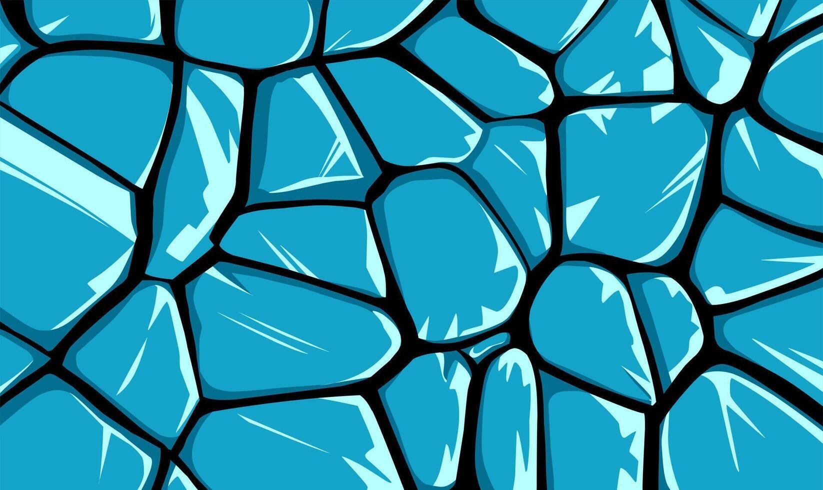 cracked ice background illustration vector