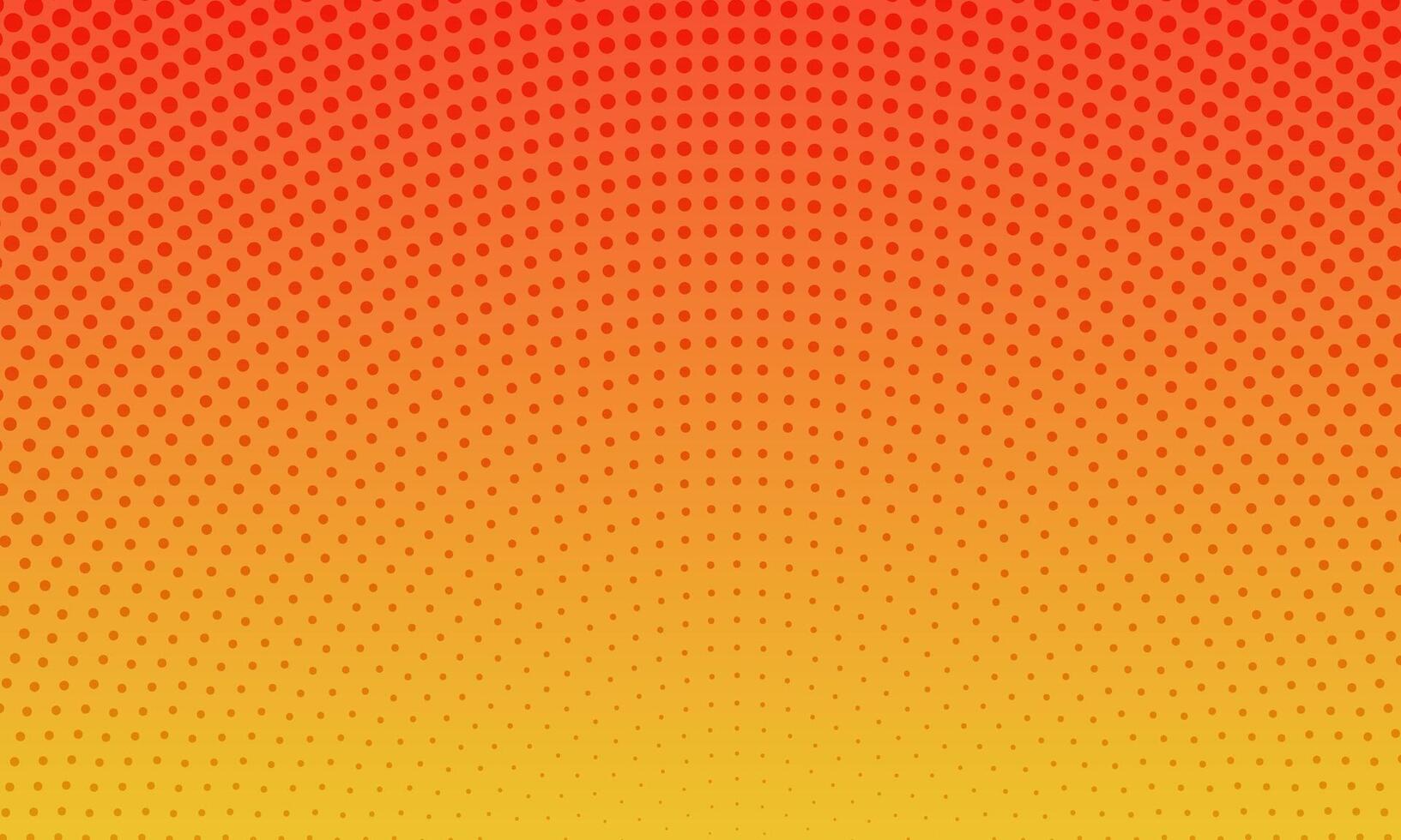 Gradient orange abstract halftone background. vector