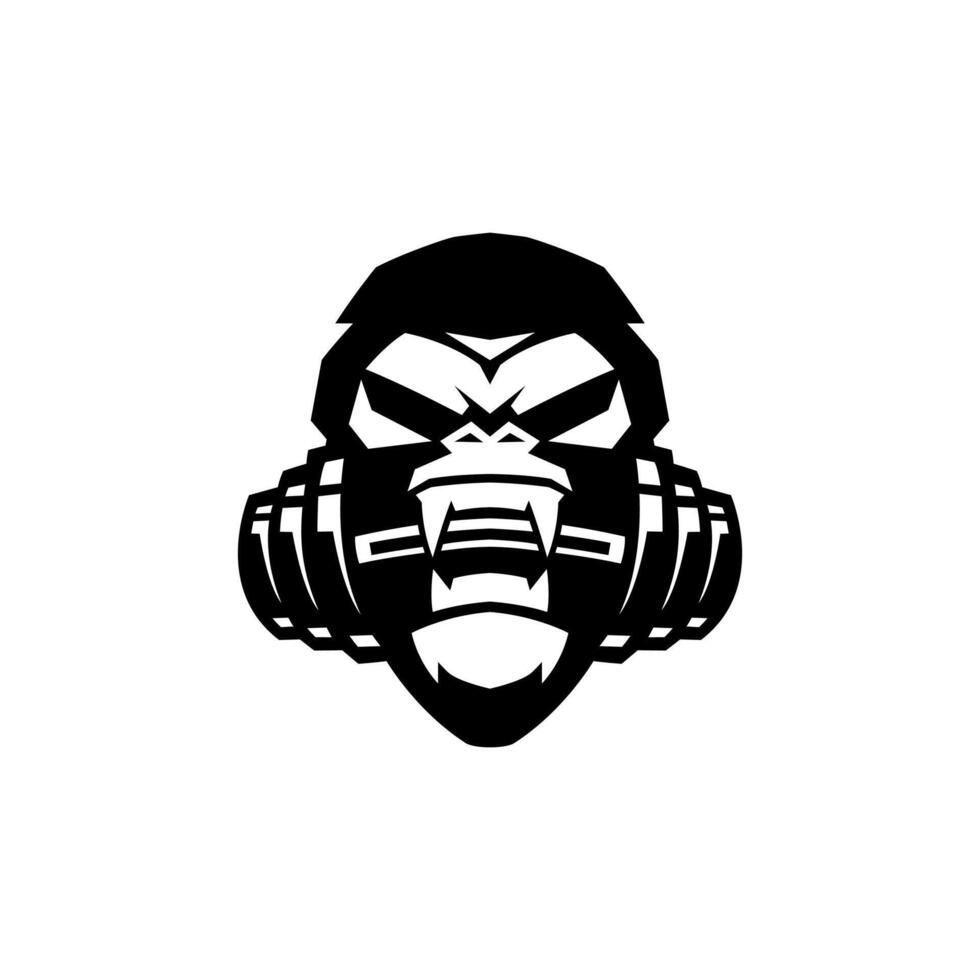 Gorilla Gym Logo vector