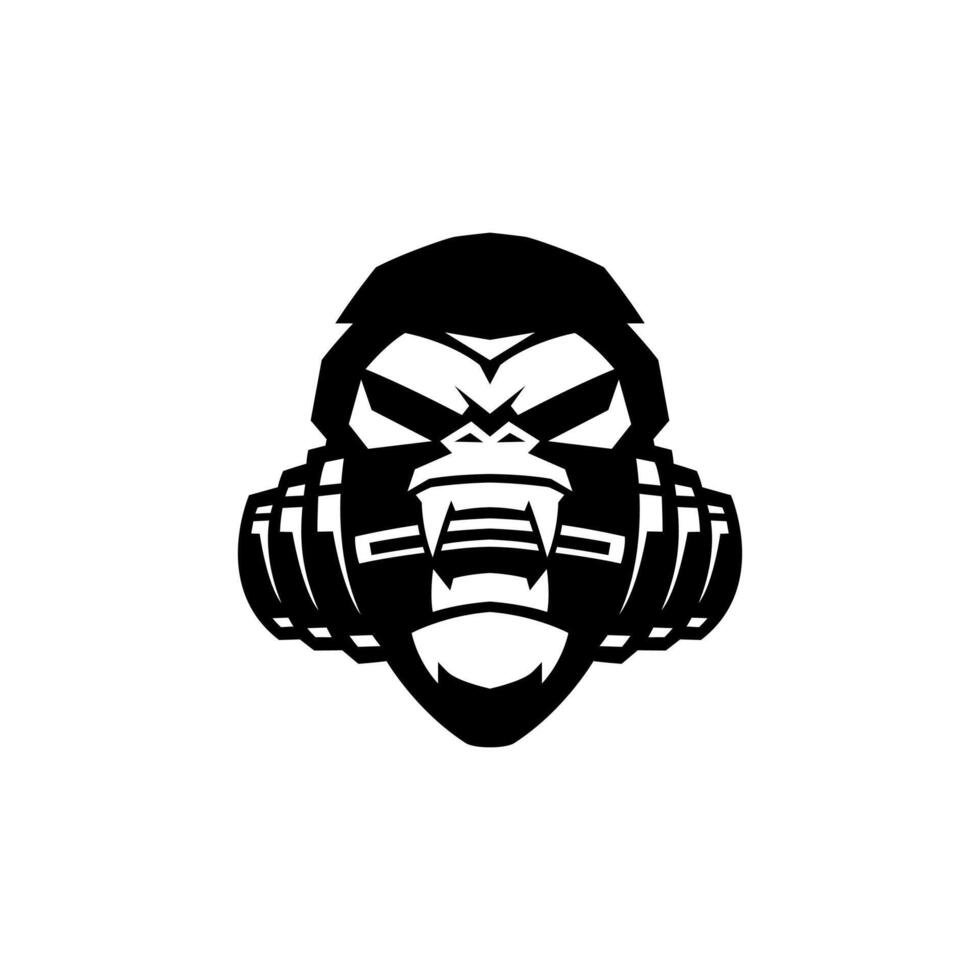 Gorilla Gym Logo vector