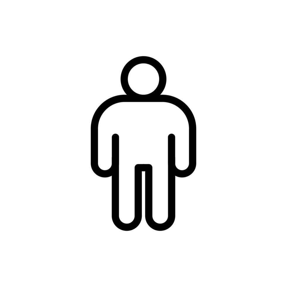 father outline icon pixel perfect design good for website and mobile app vector