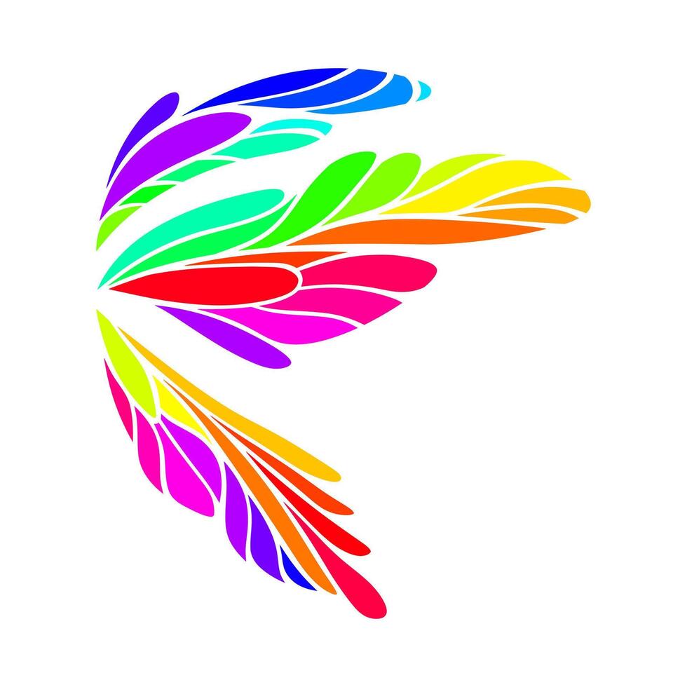 prima , mariposa alas logo vector