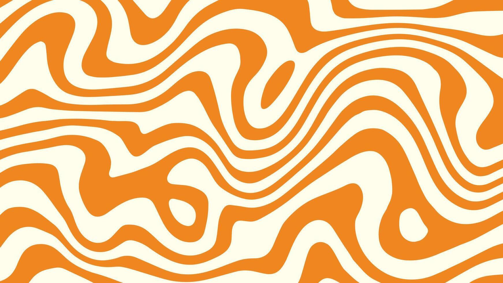 Abstract caramel pattern. Striped wavy peanut butter background. banner with toffee texture. vector