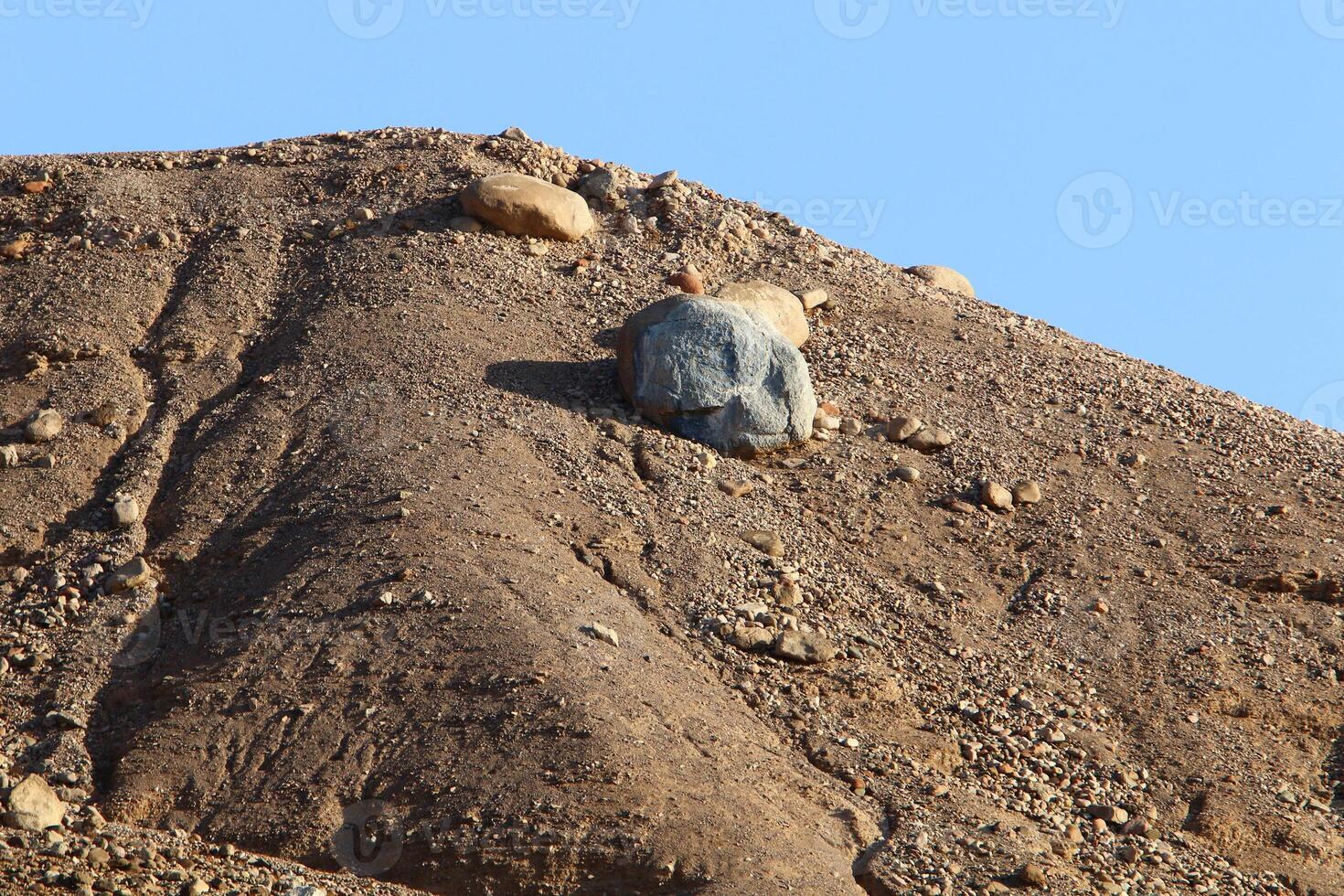 Timna mountain range in Eilat in southern Israel. photo