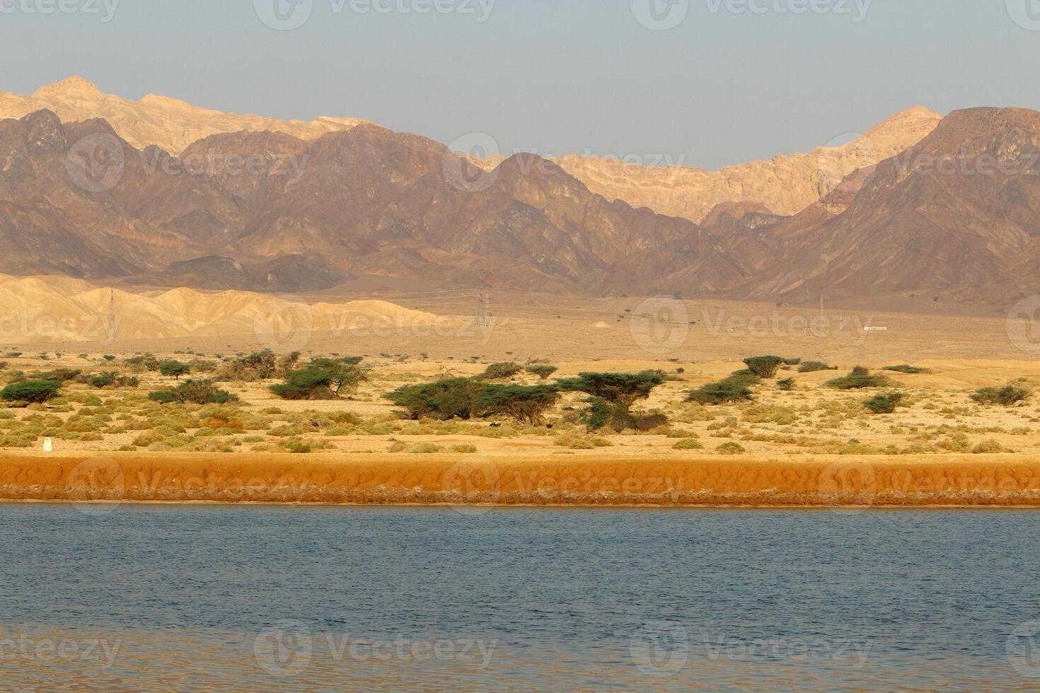 Timna mountain range in Eilat in southern Israel. photo