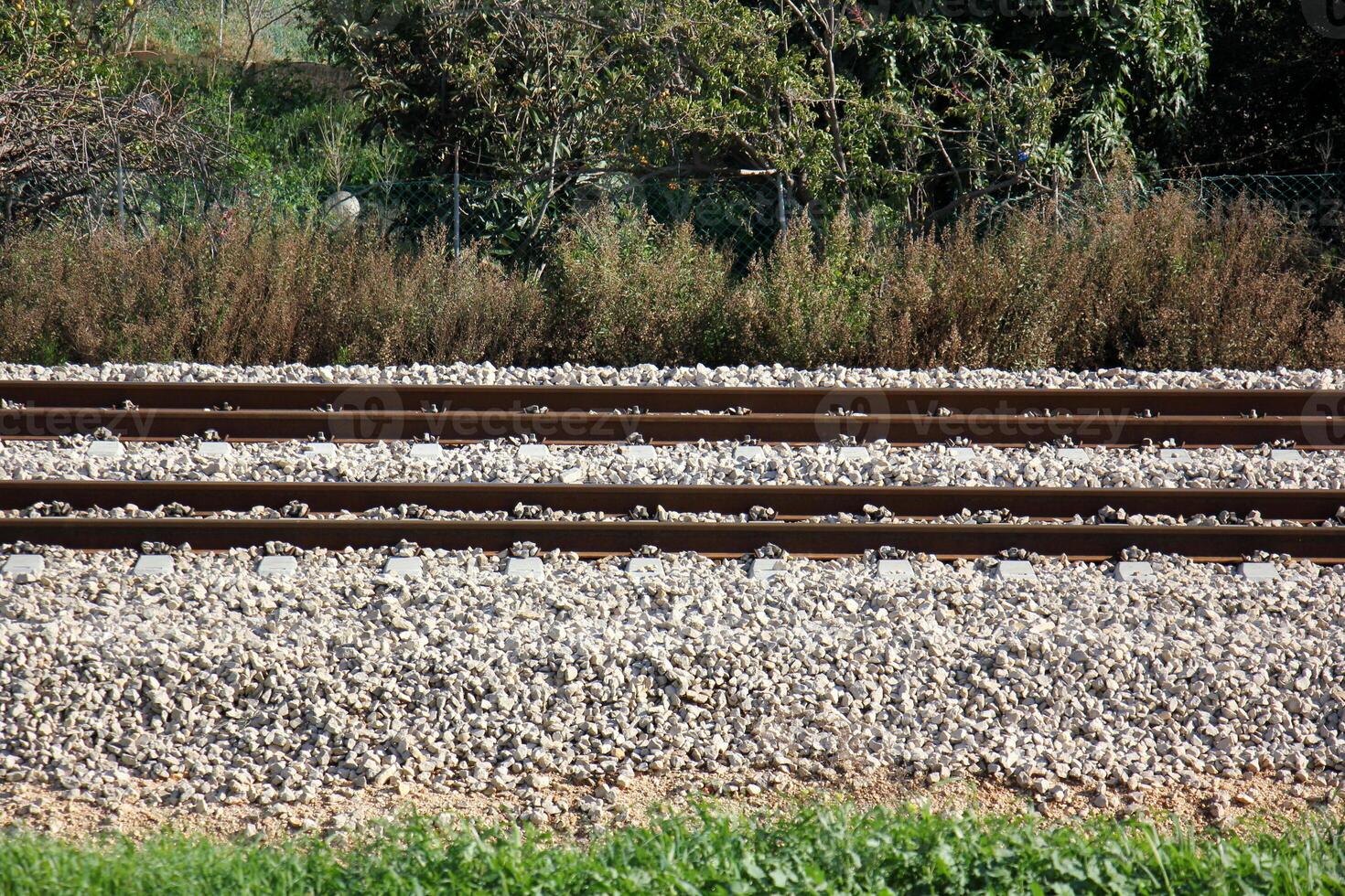 A new railway is being built. photo