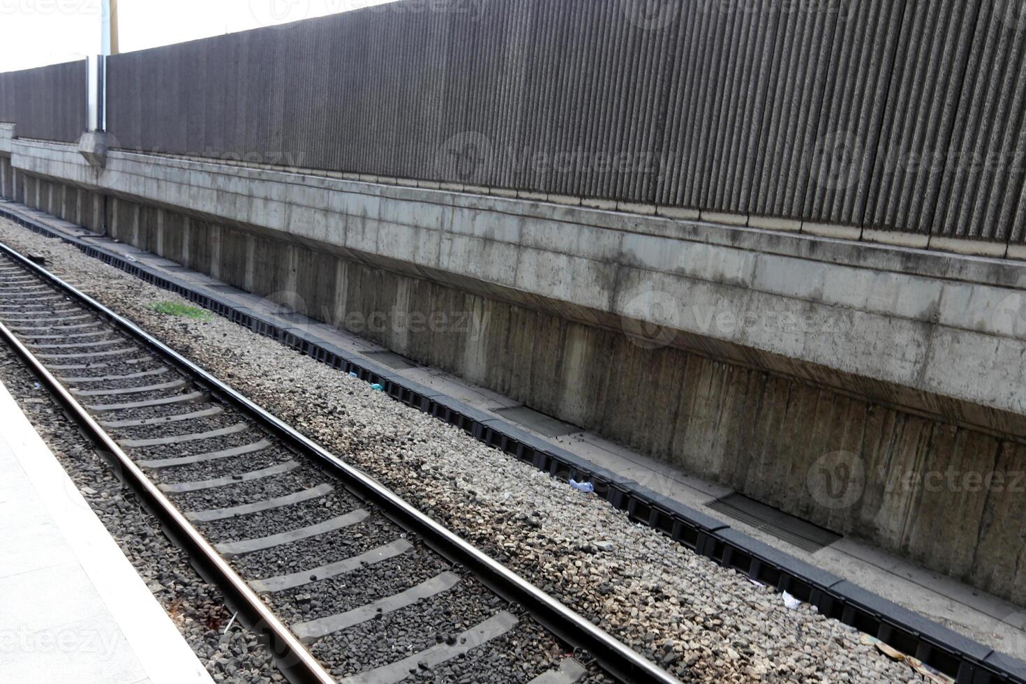 A new railway is being built. photo