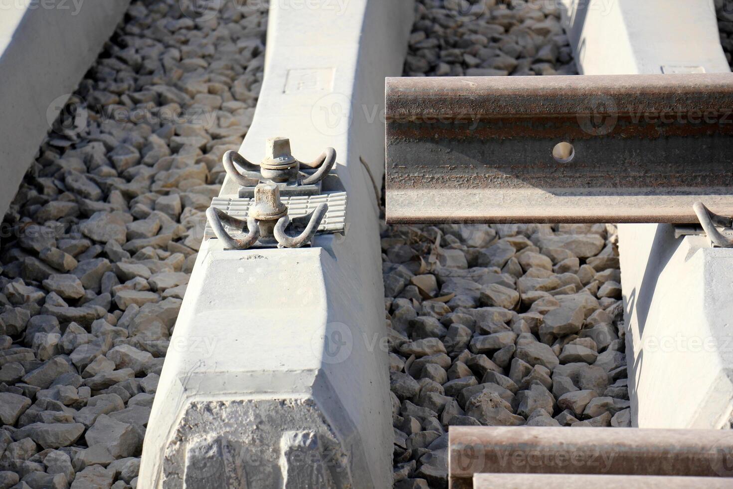 A new railway is being built. photo