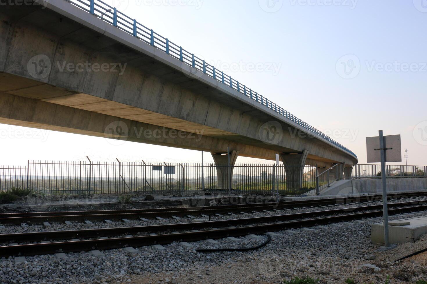A new railway is being built. photo