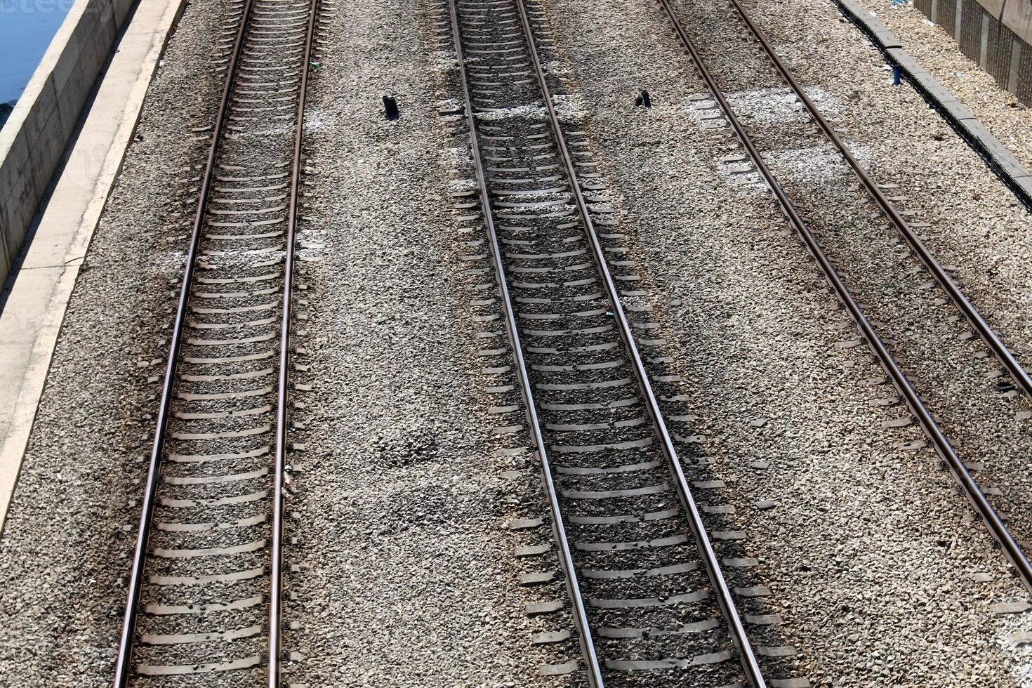 A new railway is being built. photo