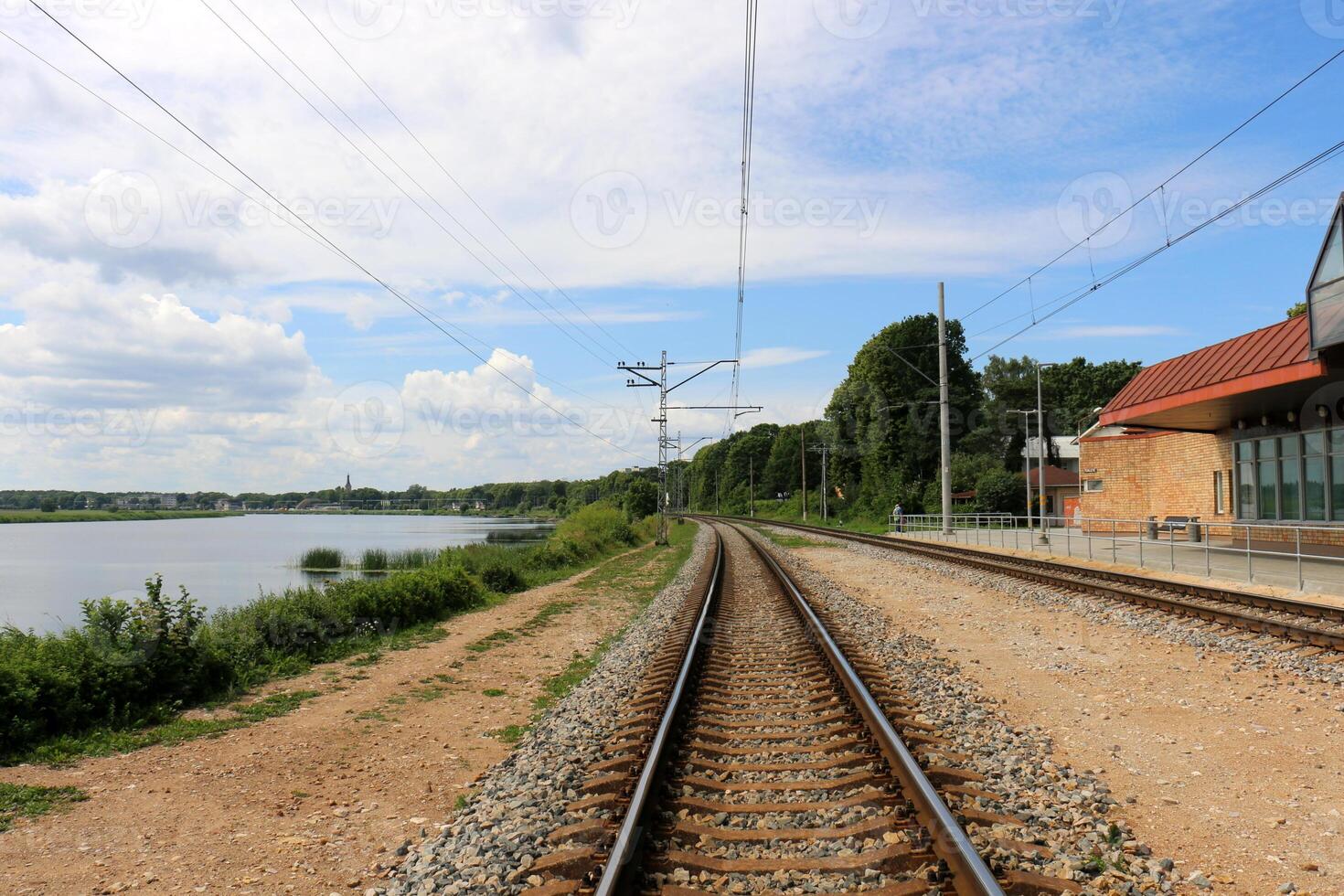 A new railway is being built. photo