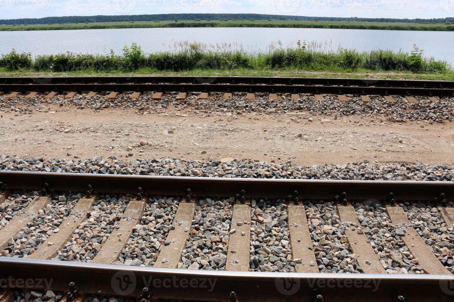 A new railway is being built. photo