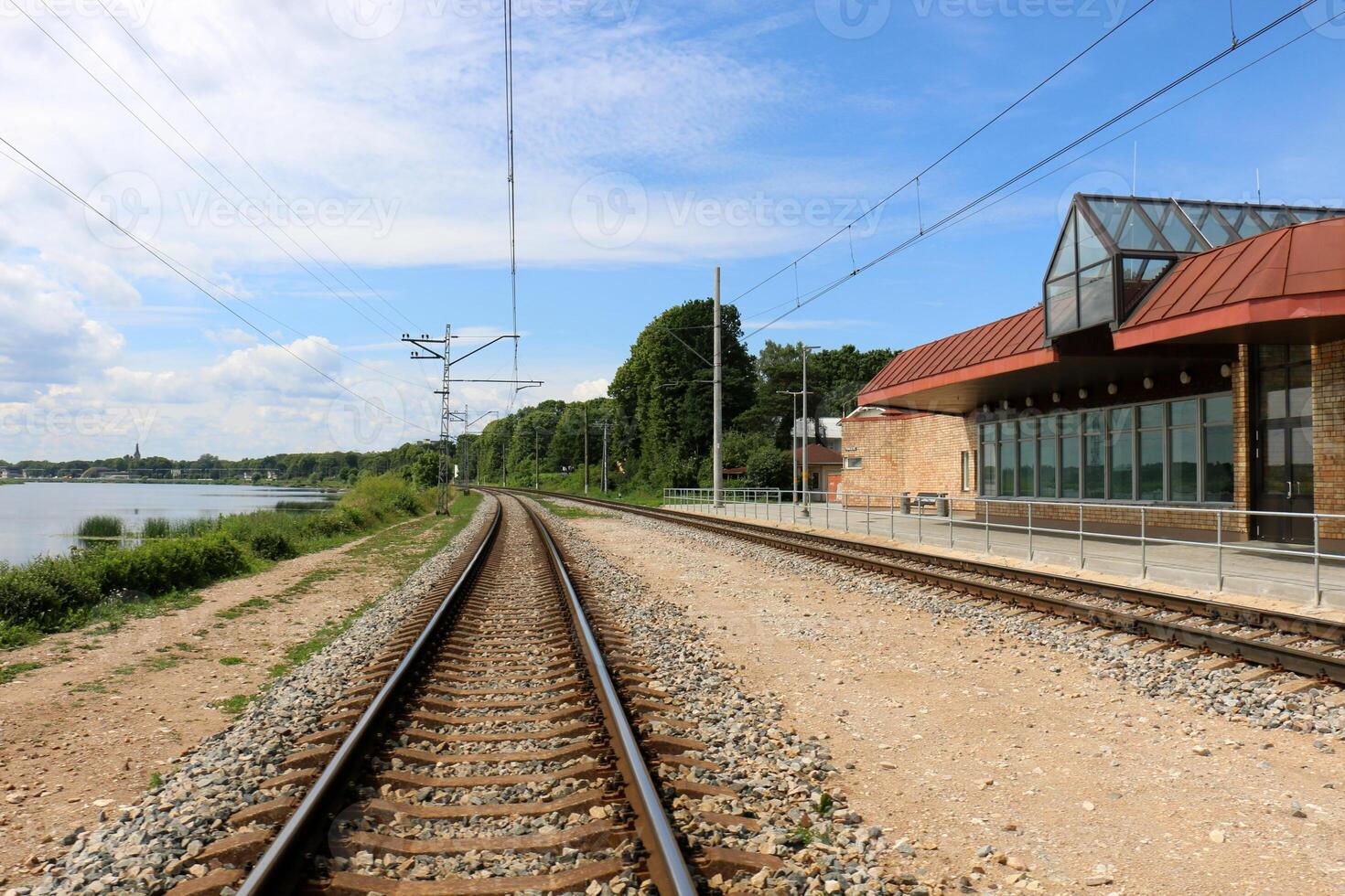 A new railway is being built. photo