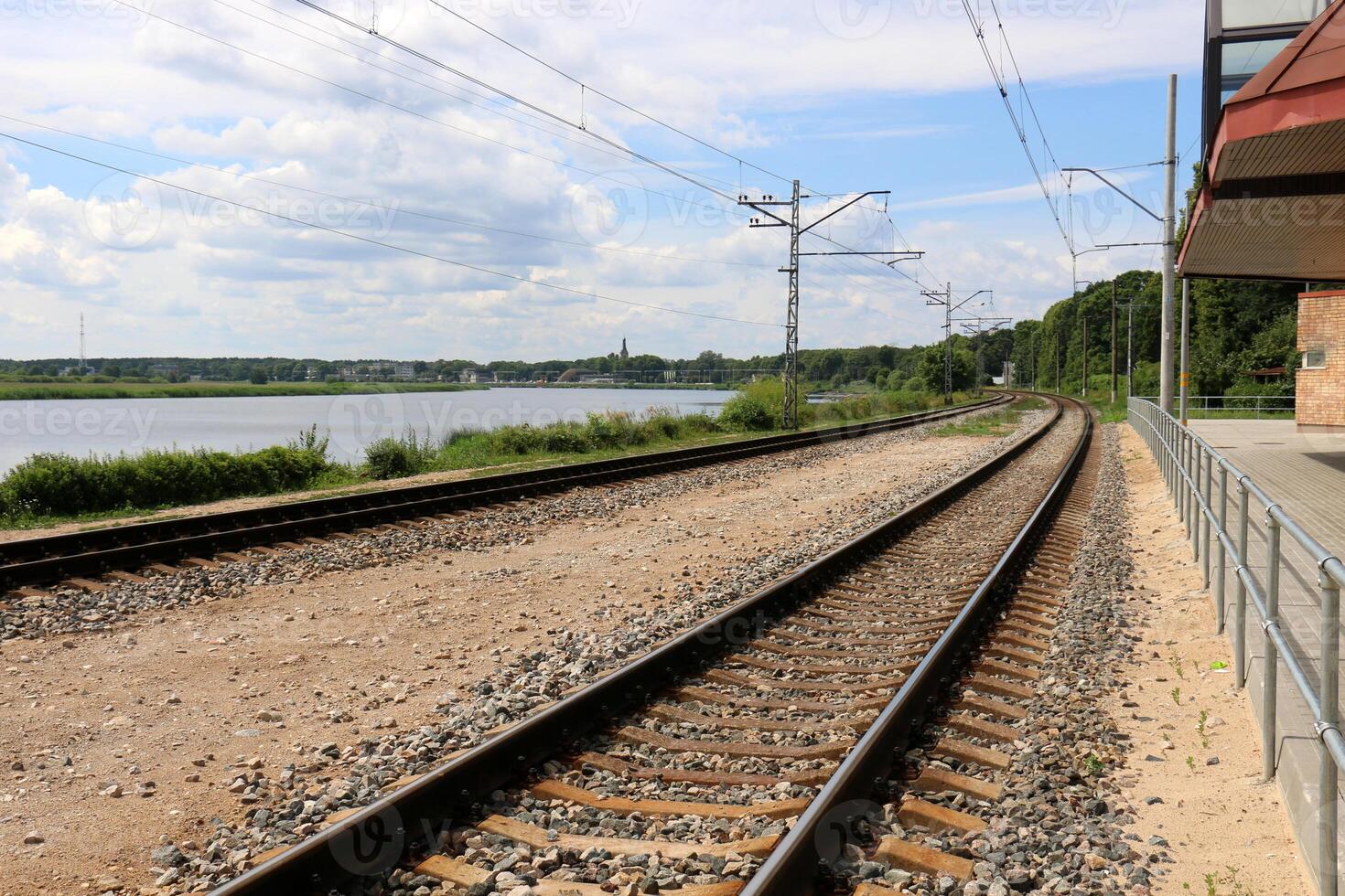 A new railway is being built. photo