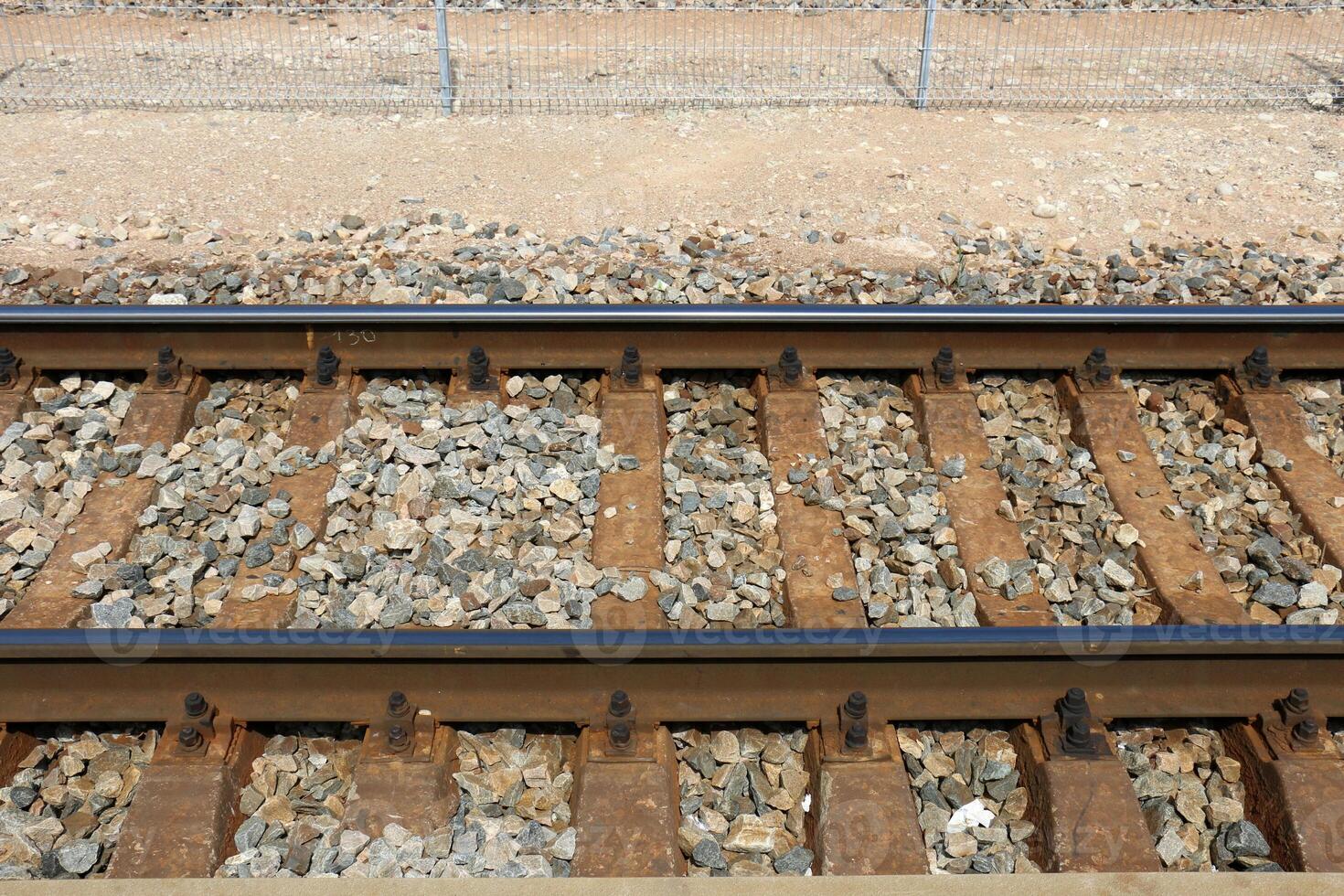A new railway is being built. photo