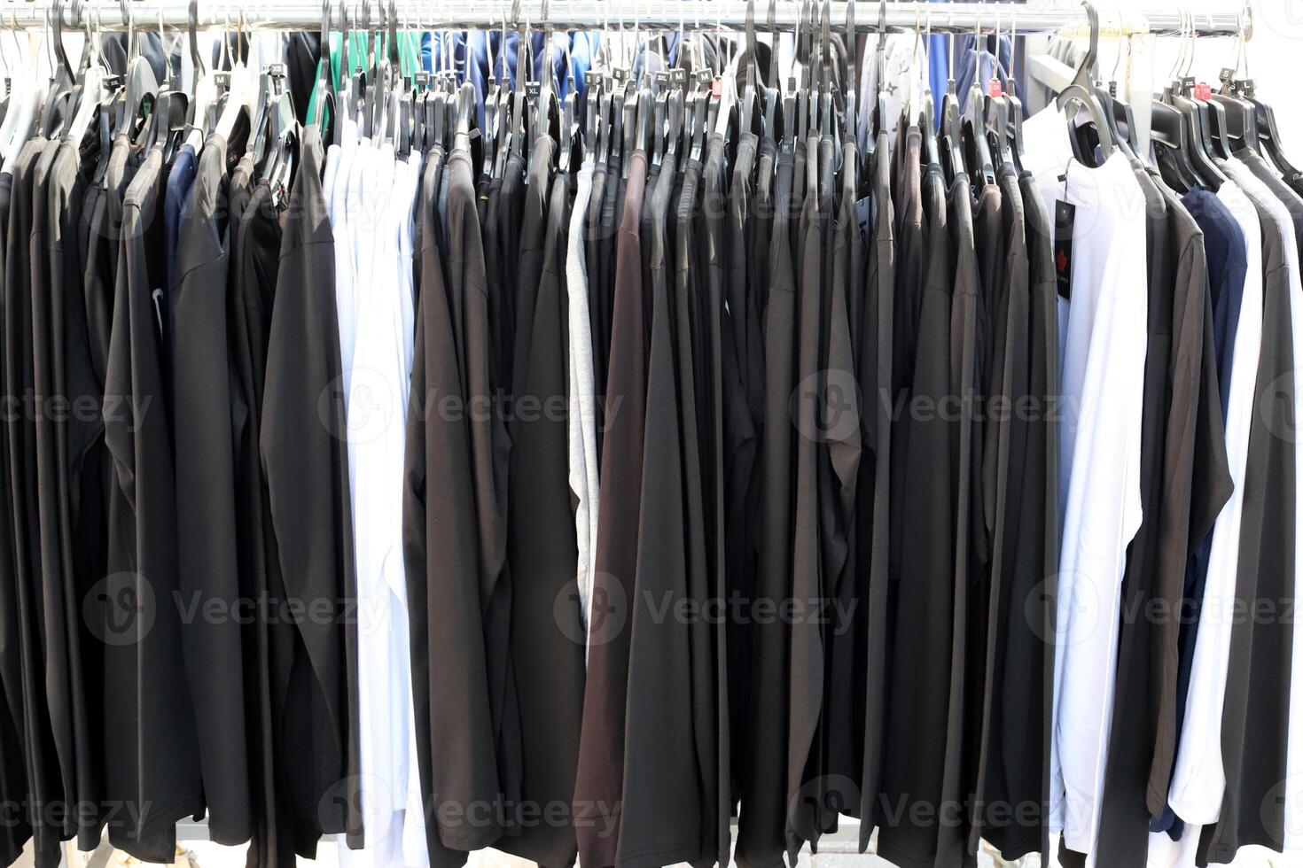 Tel Aviv Israel 04 05 2024. Various goods and clothes are displayed on display in a store in a large shopping center. photo