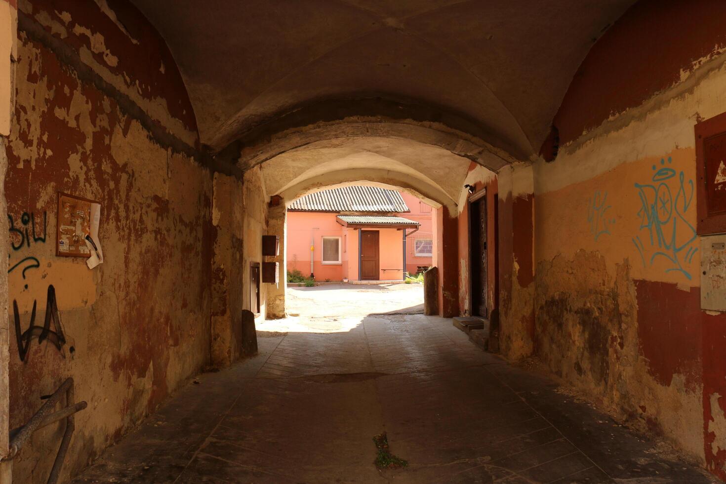 02 07 2023 Vilnius Lithuania. Vilnius is the capital and largest city of Lithuania. It is located in the southeast of Lithuania on the Vilnius River. photo
