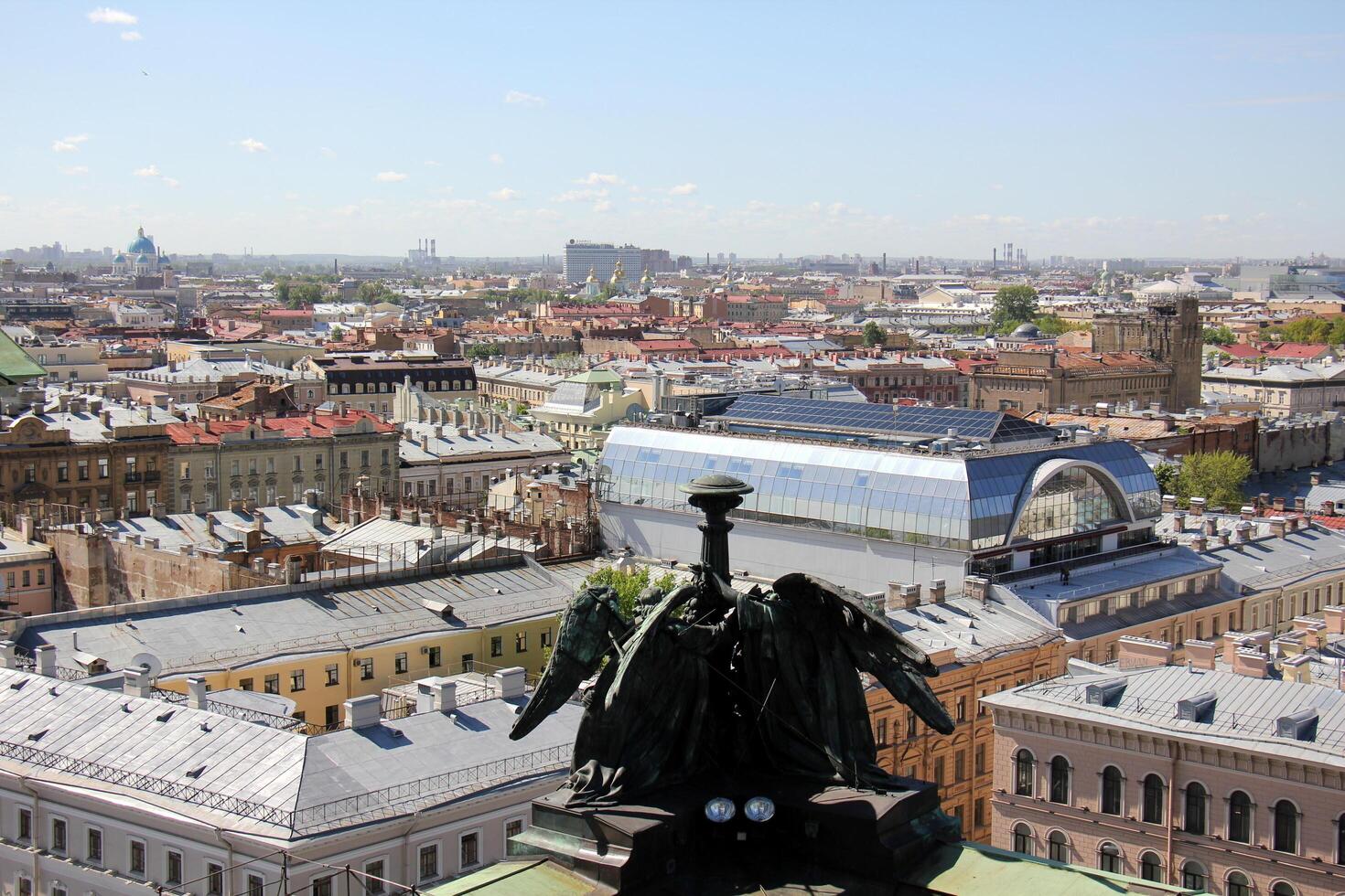 12 05 2023 St. Petersburg Russia. St. Petersburg is located in the north-west of the country on the coast of the Gulf of Finland at the mouth of the Neva River. photo