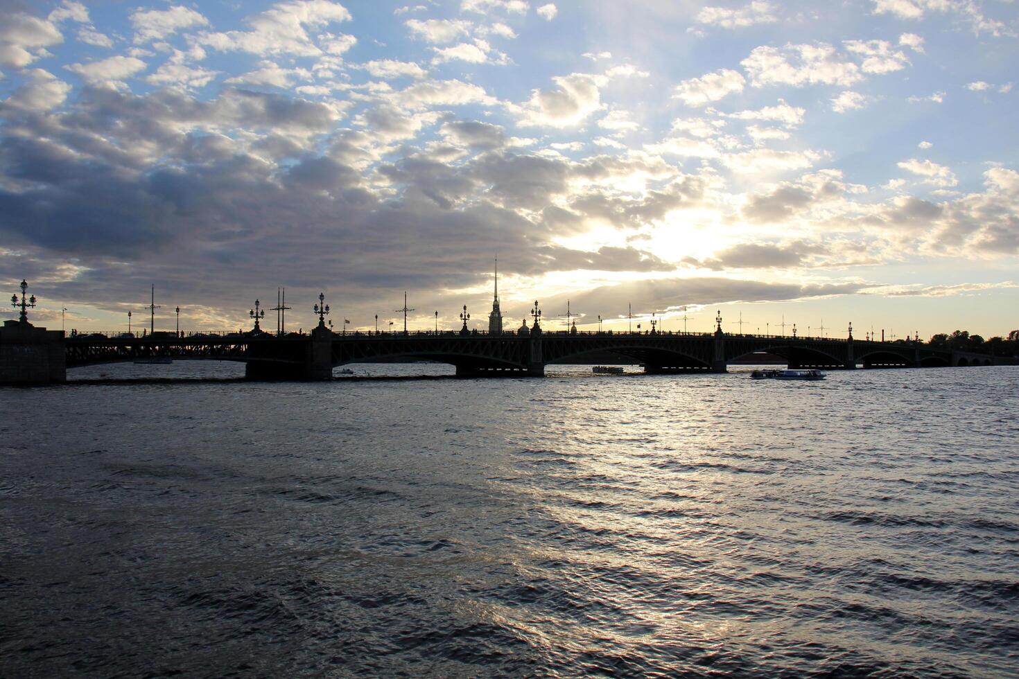 12 05 2023 St. Petersburg Russia. St. Petersburg is located in the north-west of the country on the coast of the Gulf of Finland at the mouth of the Neva River. photo