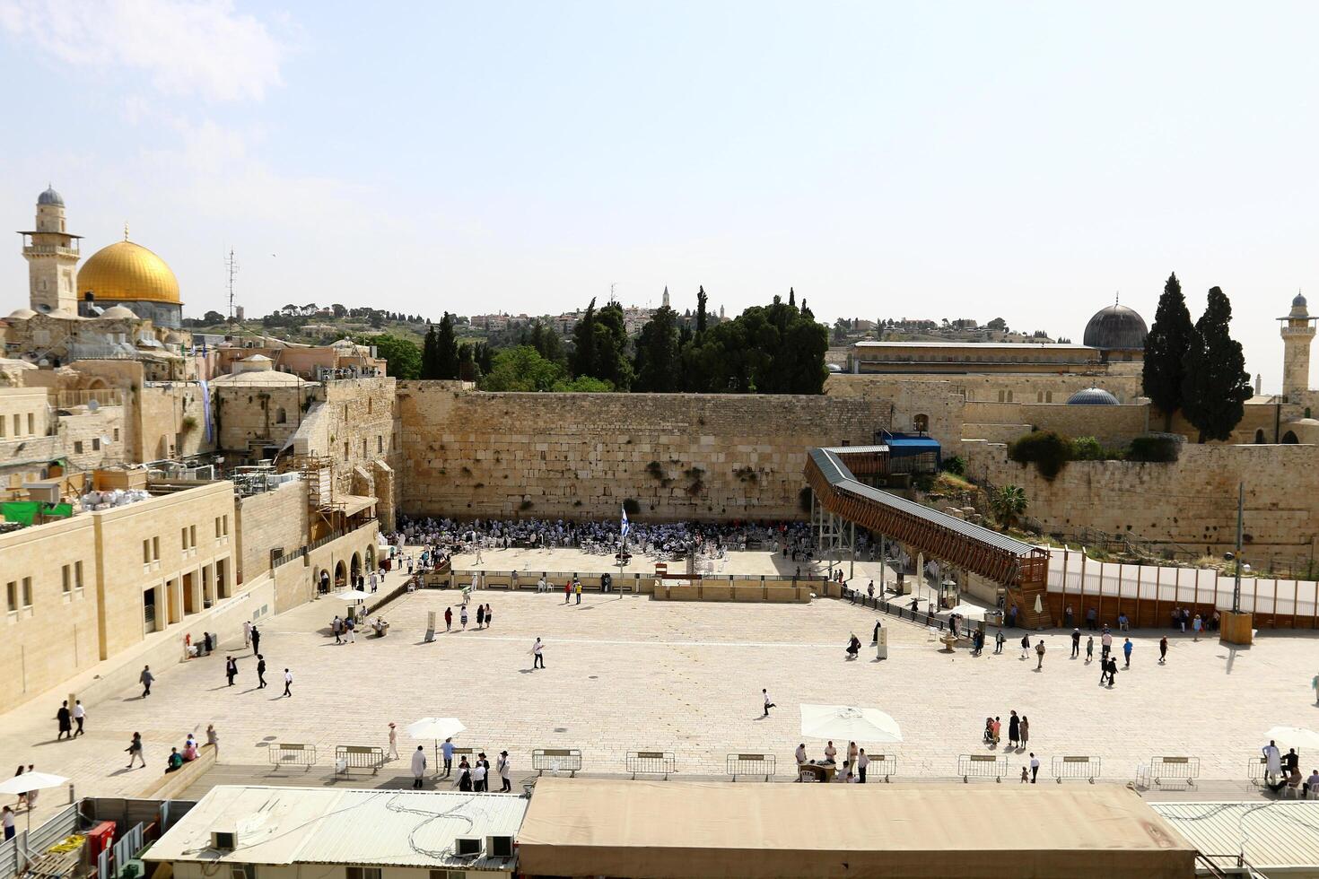 Jerusalem Israel 08 20 2023. The city of Jerusalem is the capital of the state of Israel. photo