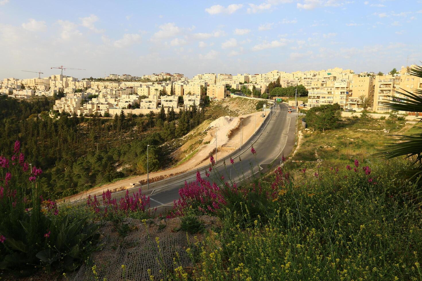 Jerusalem Israel 08 20 2023. The city of Jerusalem is the capital of the state of Israel. photo