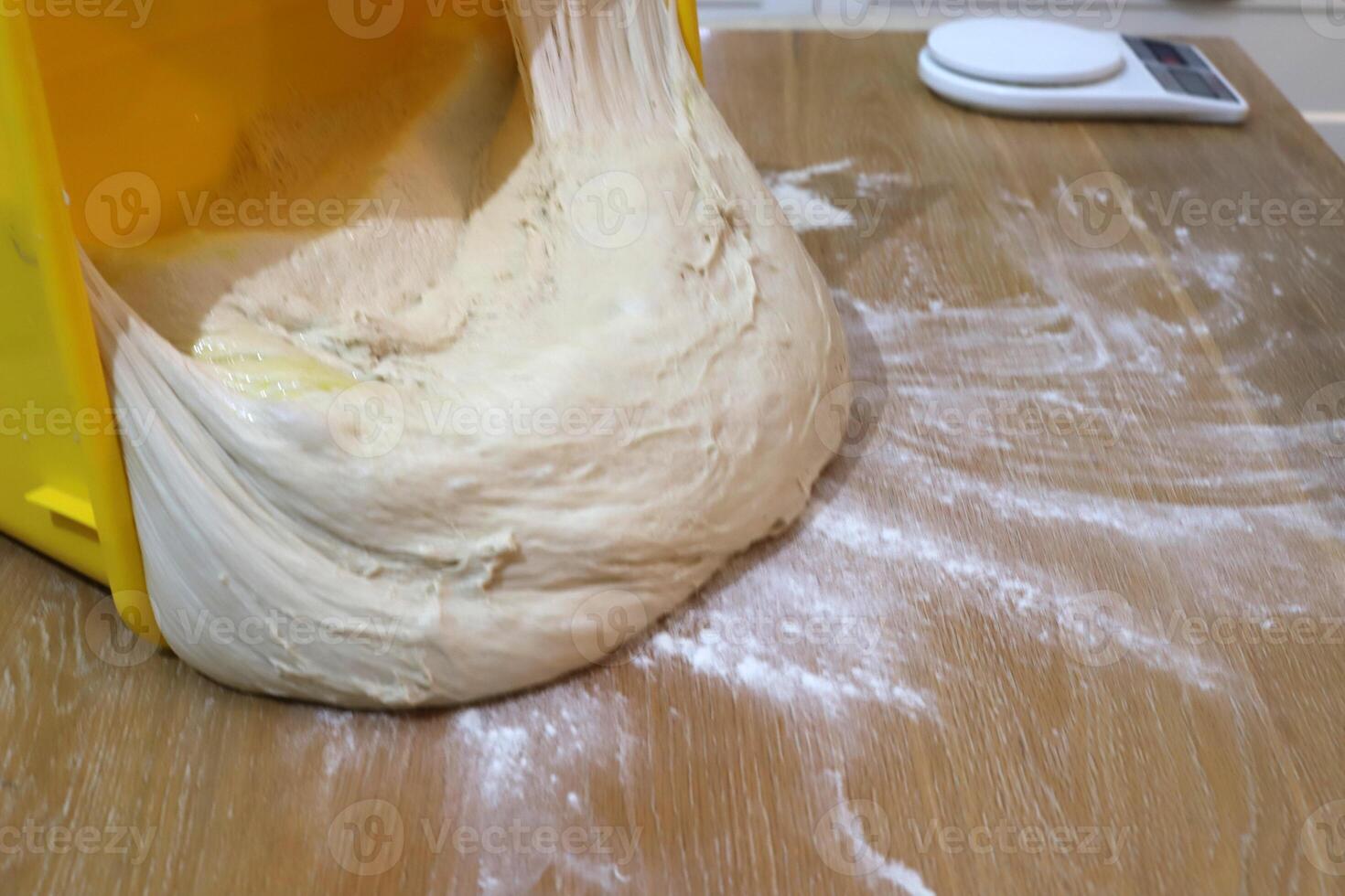 Bread and bakery products are sold in a bakery in Israel. photo
