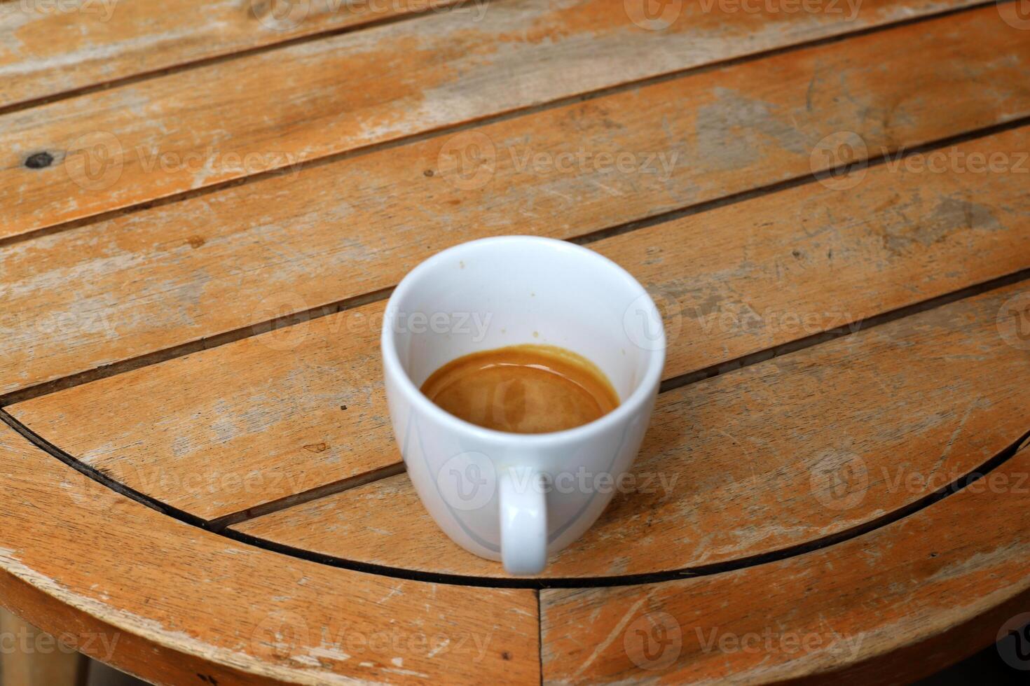 A cup of hot aromatic coffee. illustration . photo