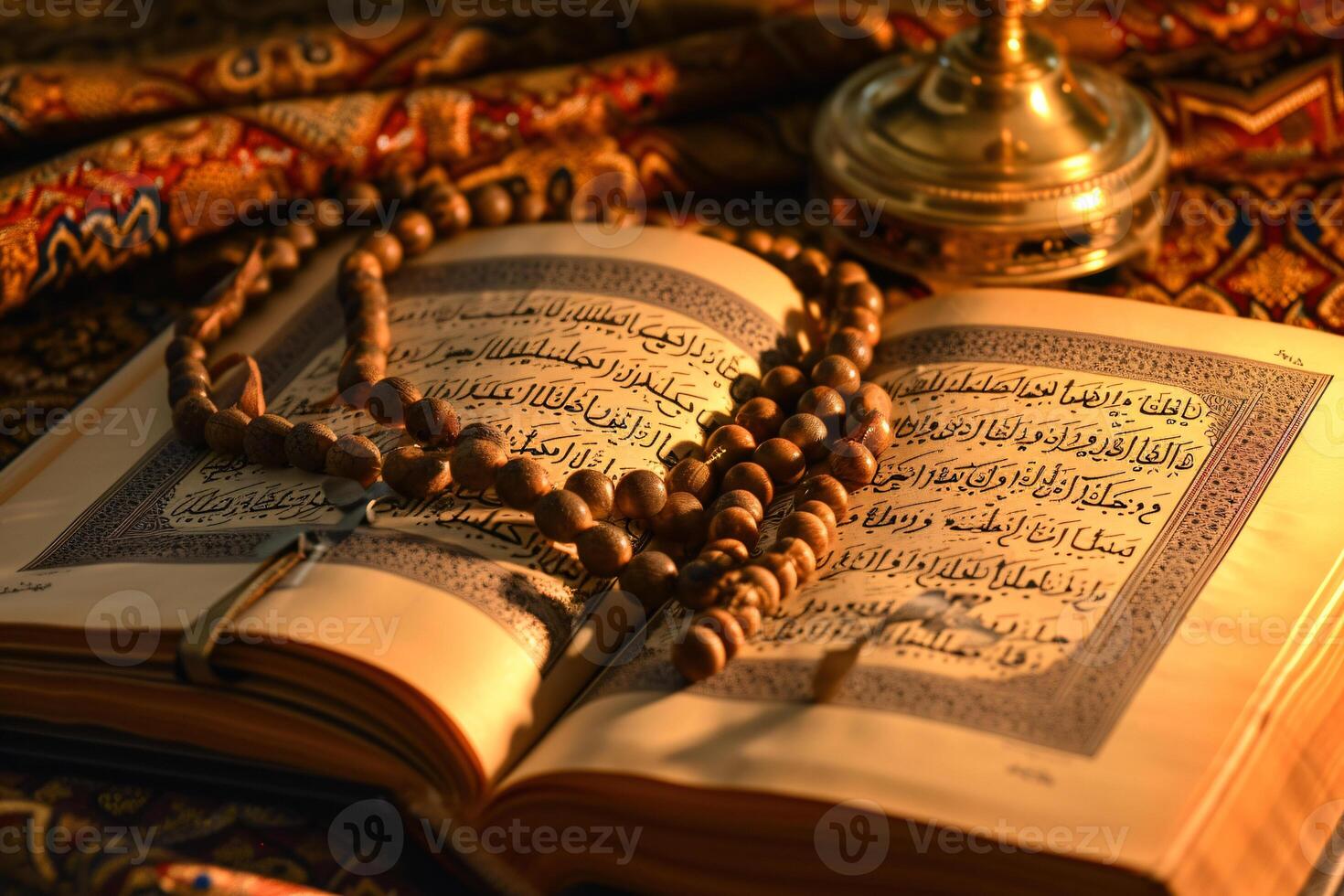 photo islamic new year quran book with dates