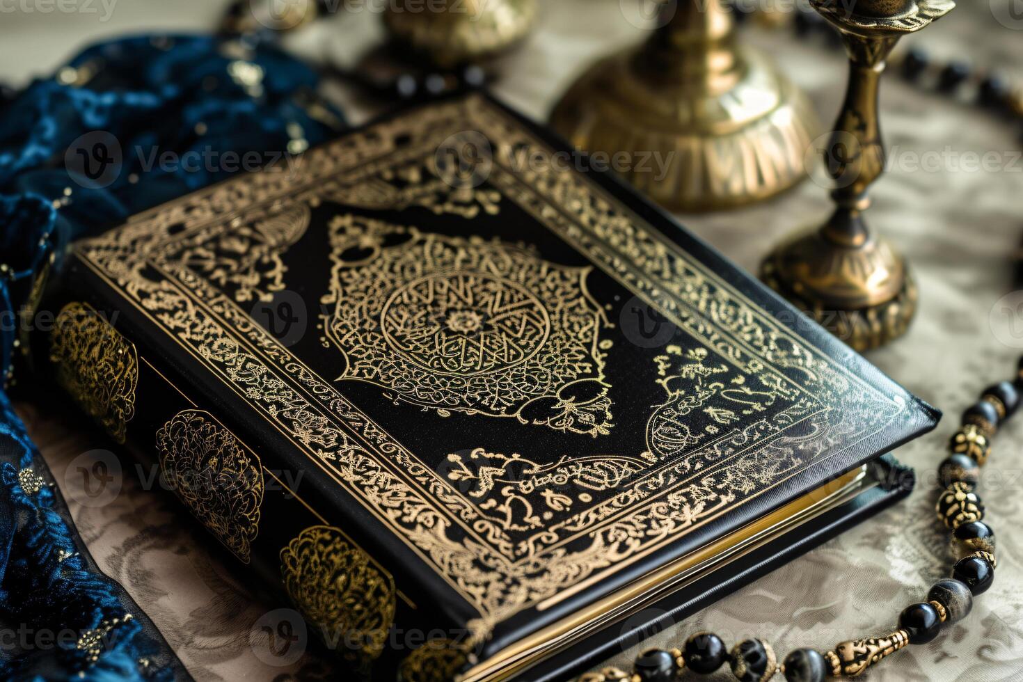 photo islamic new year quran book with dates