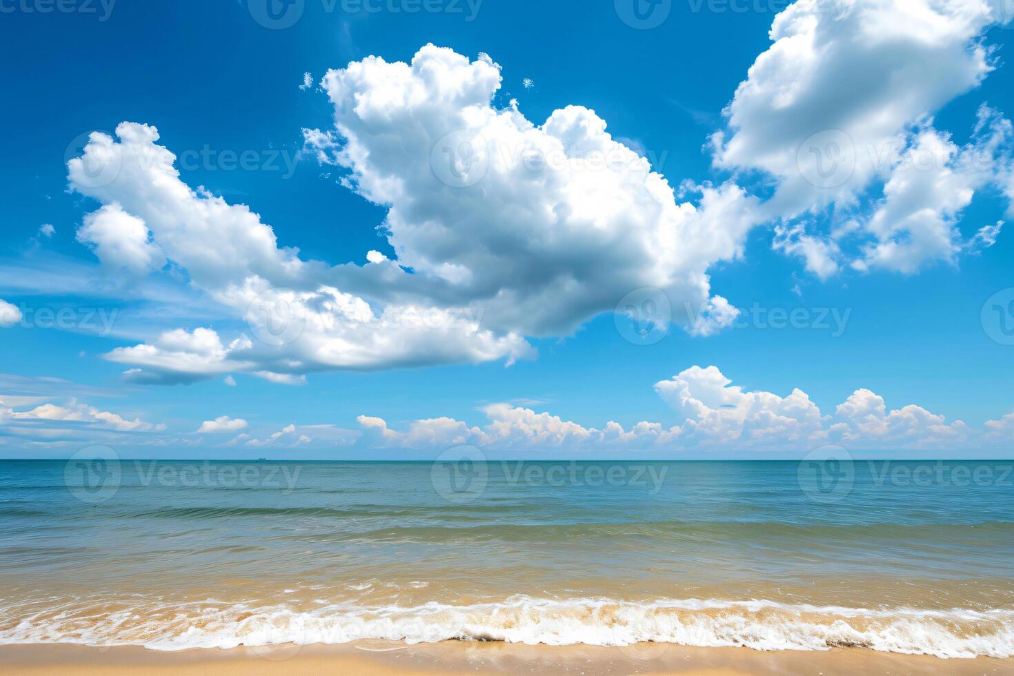 photo beautiful tropical empty beach sea ocean