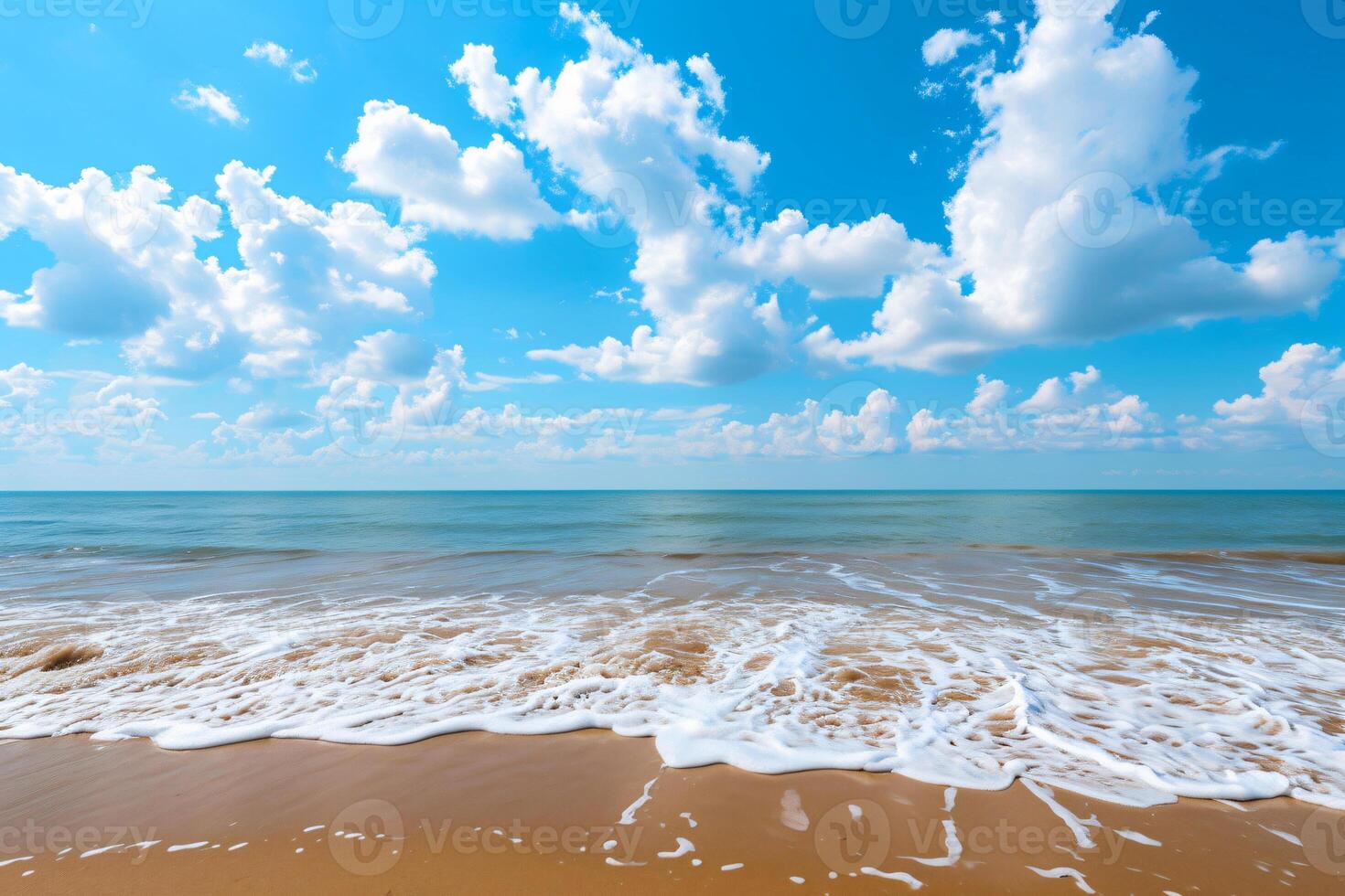 photo beautiful tropical empty beach sea ocean