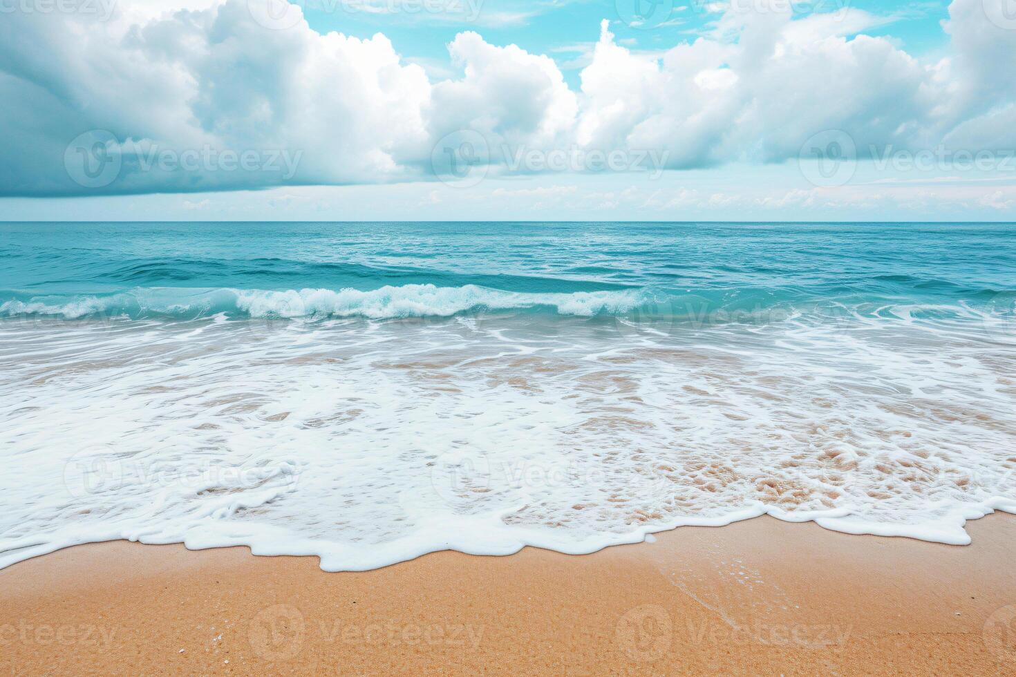 photo empty sea and beach background