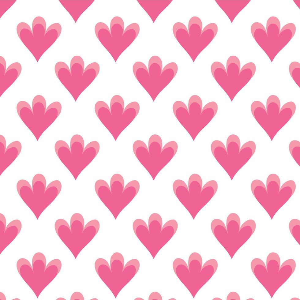 Spring pattern with cute doodle flowers in pastel shades on a white background. vector