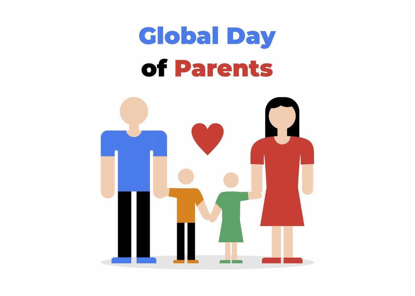 Global Day of Parents vector