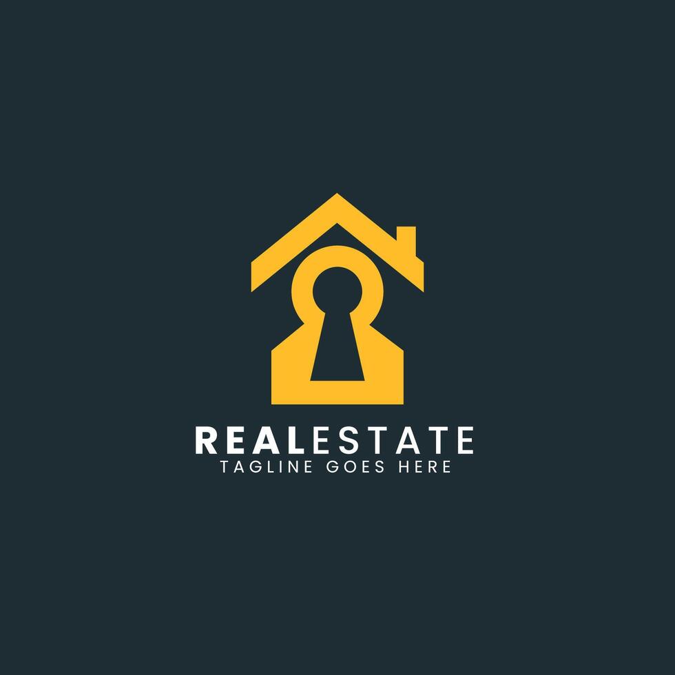 Real Estate Logo design template vector