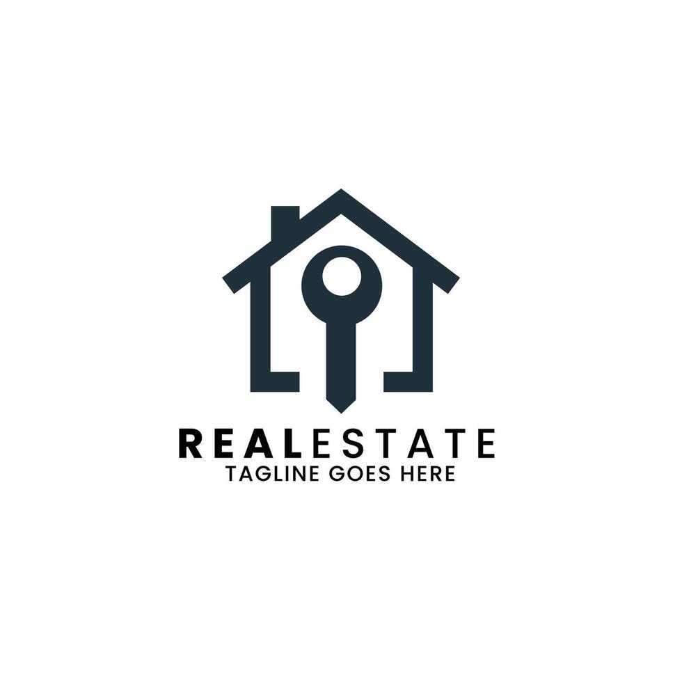 Real Estate Logo design template vector