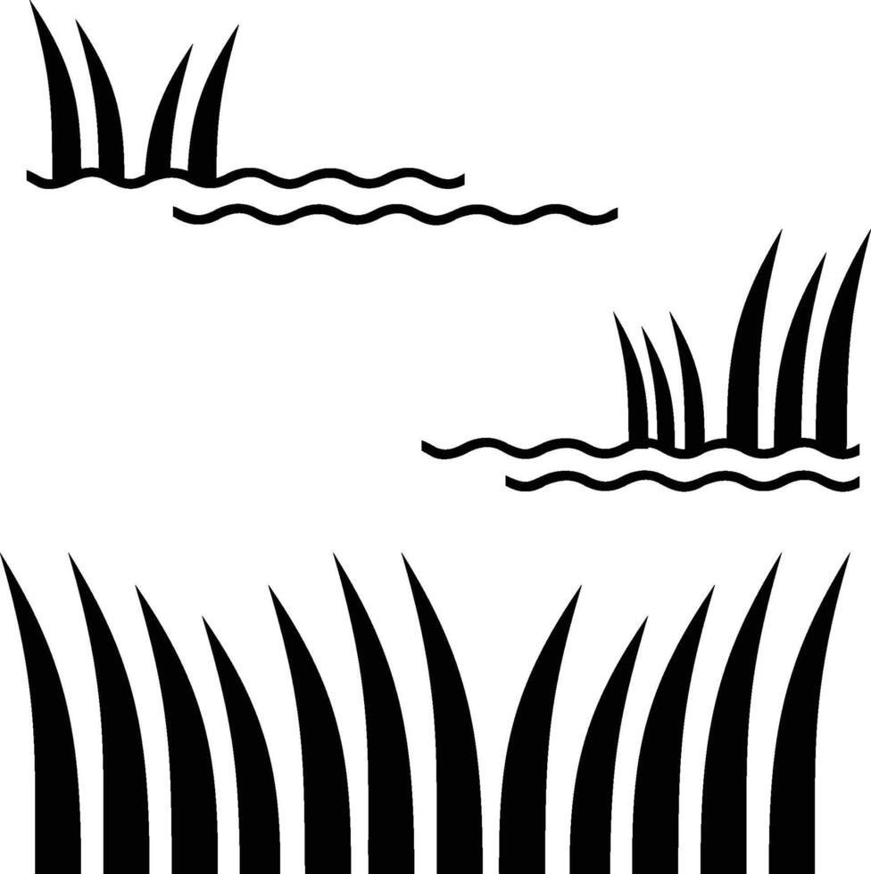 wetland reserve iso symbol vector