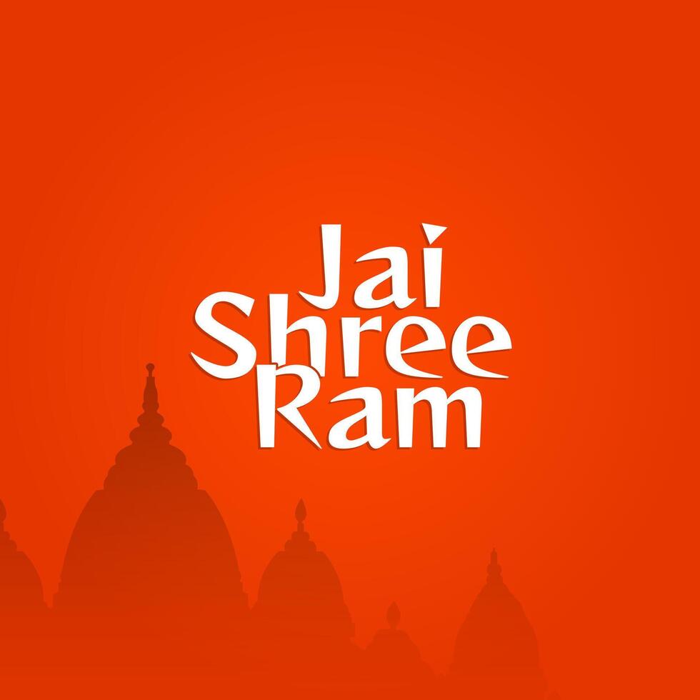 feliz publicación en las redes sociales del festival ram navami de la india vector