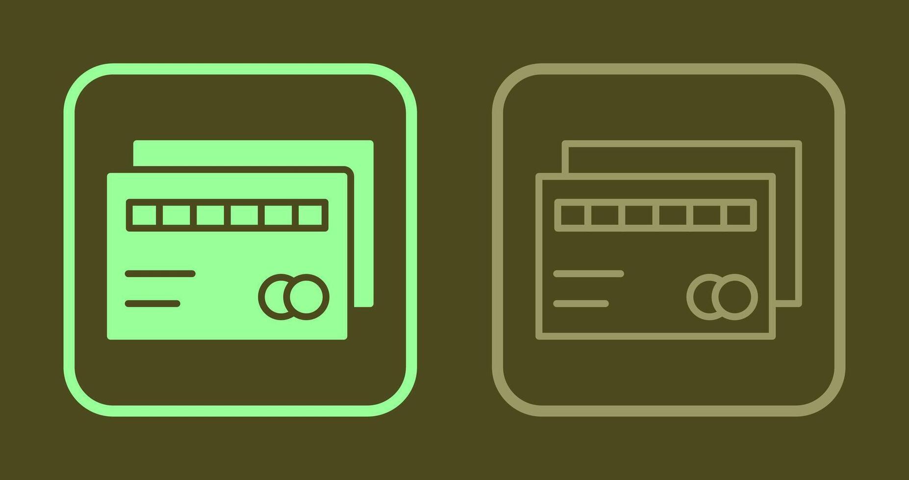 ATM Card Icon vector