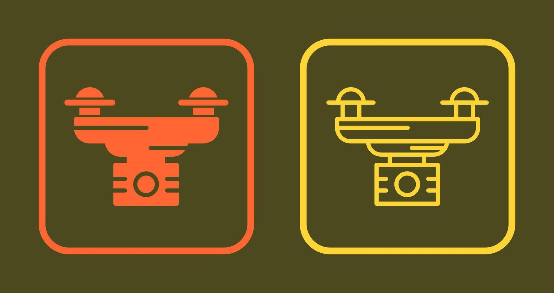 Drone Camera Icon vector