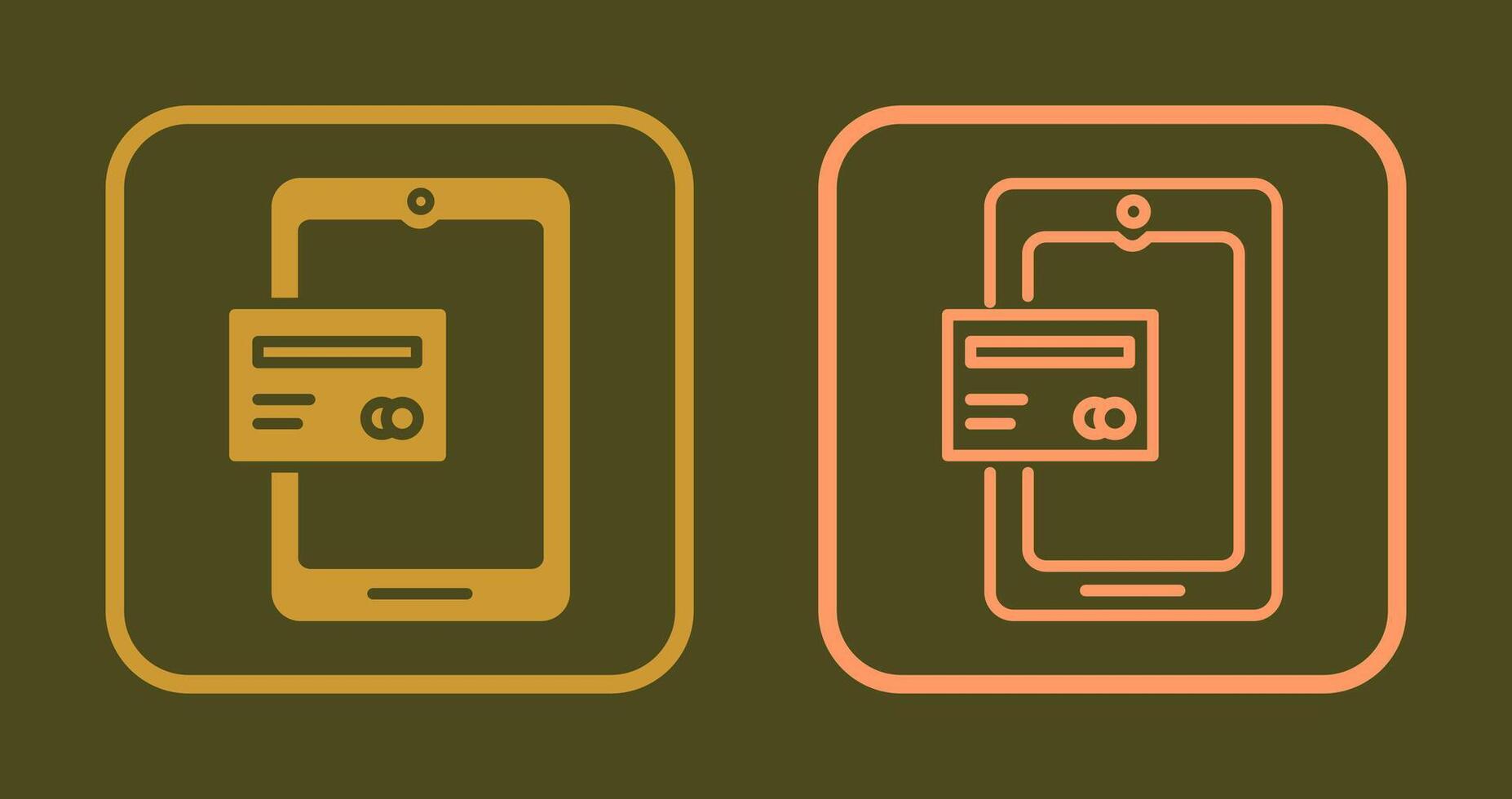Mobile Banking Icon vector