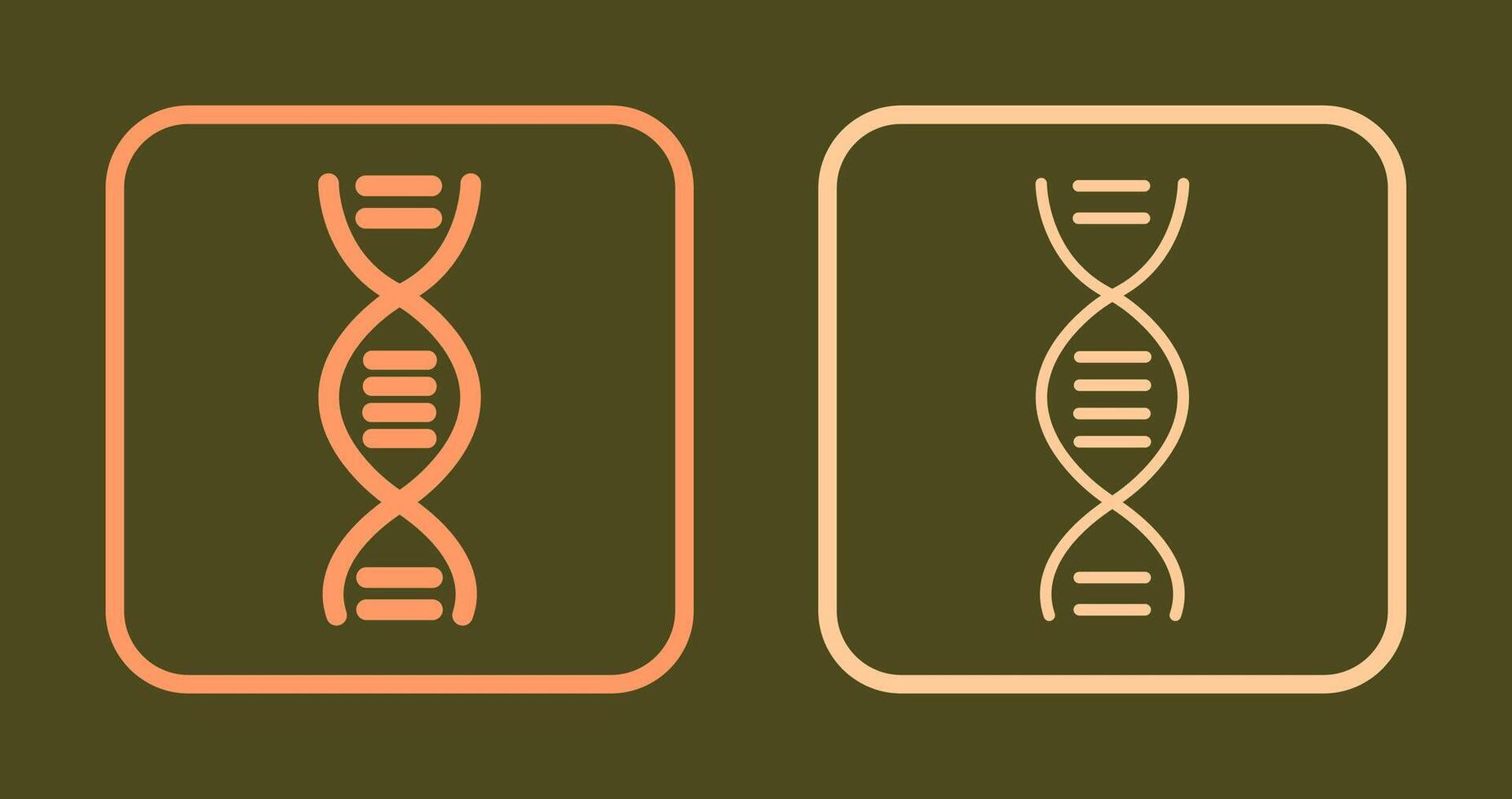 DNA Structure Icon vector