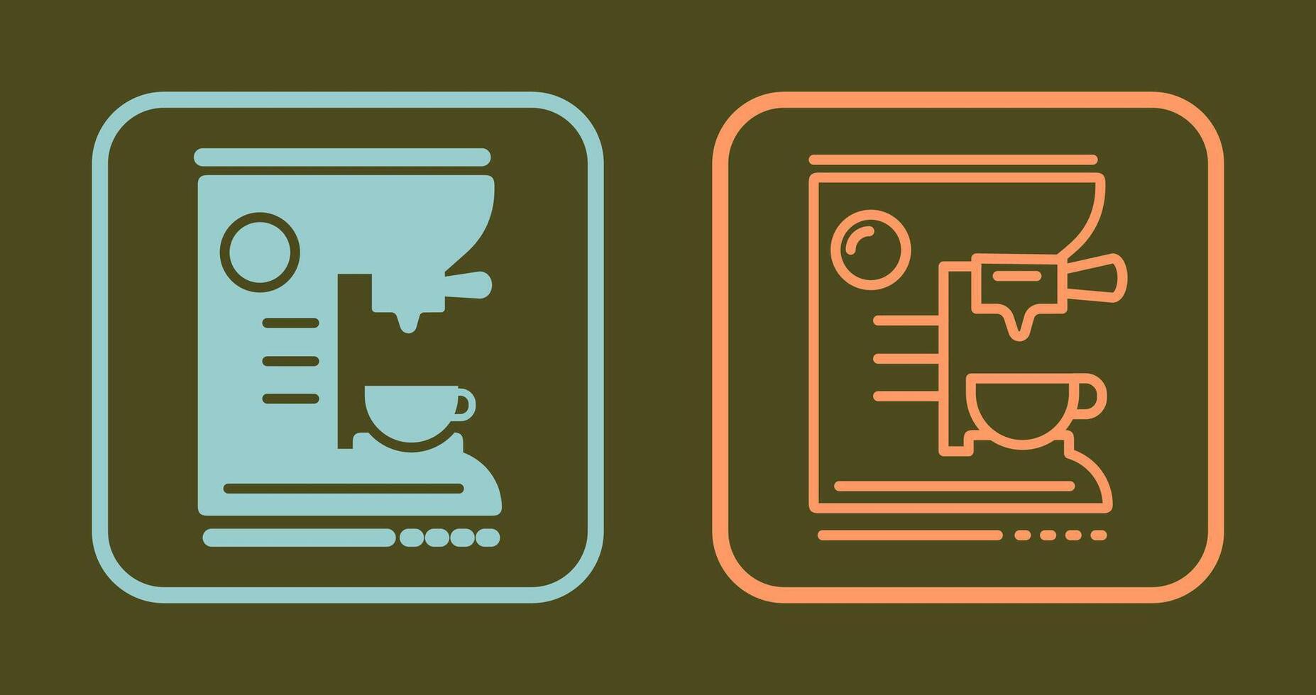 Coffee Machine Icon vector
