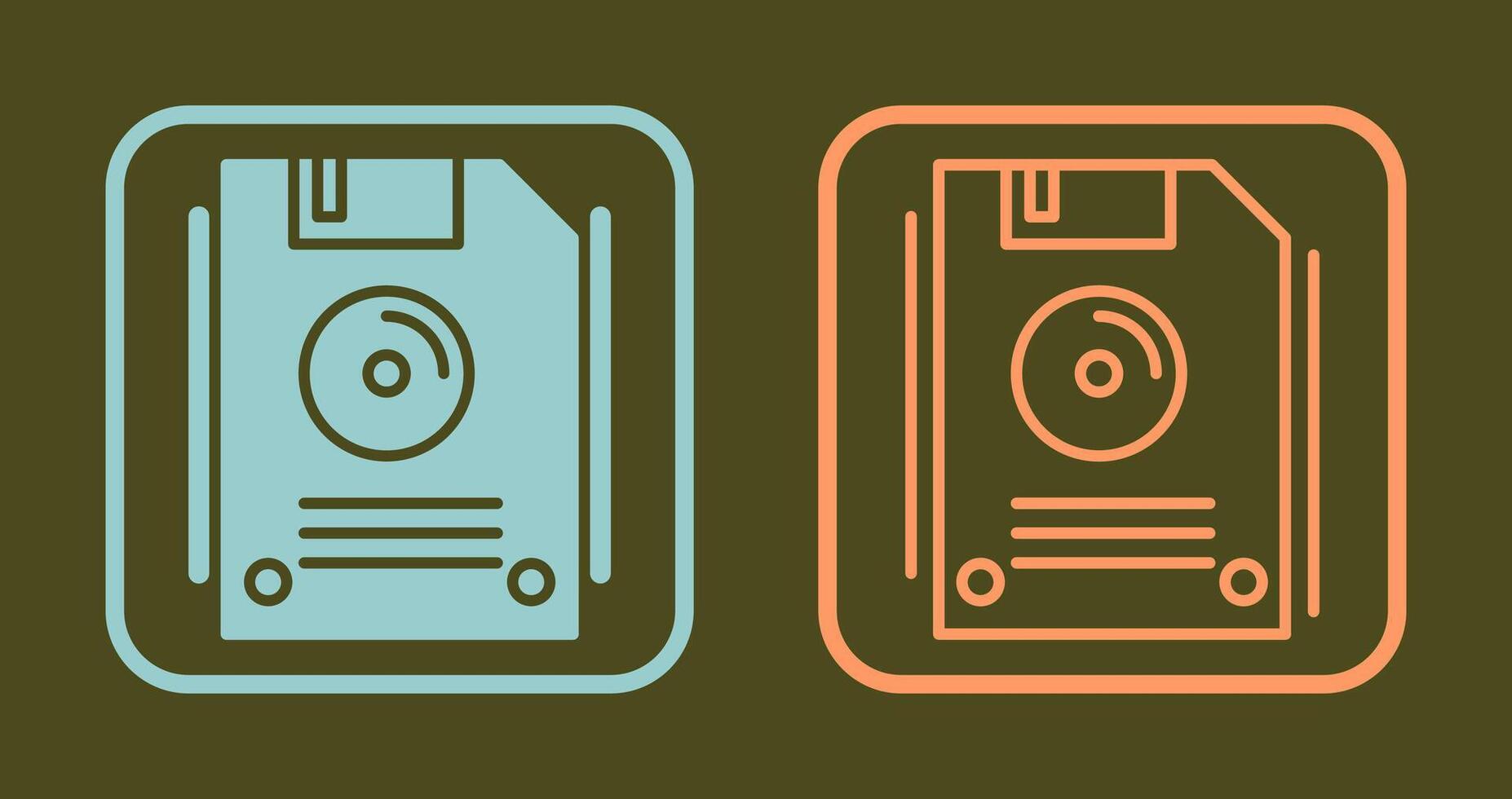 Floppy Disk Icon vector