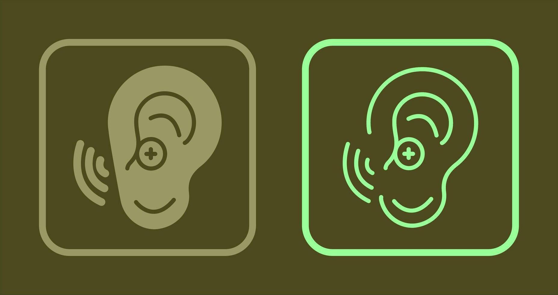 Hearing Aid Icon vector