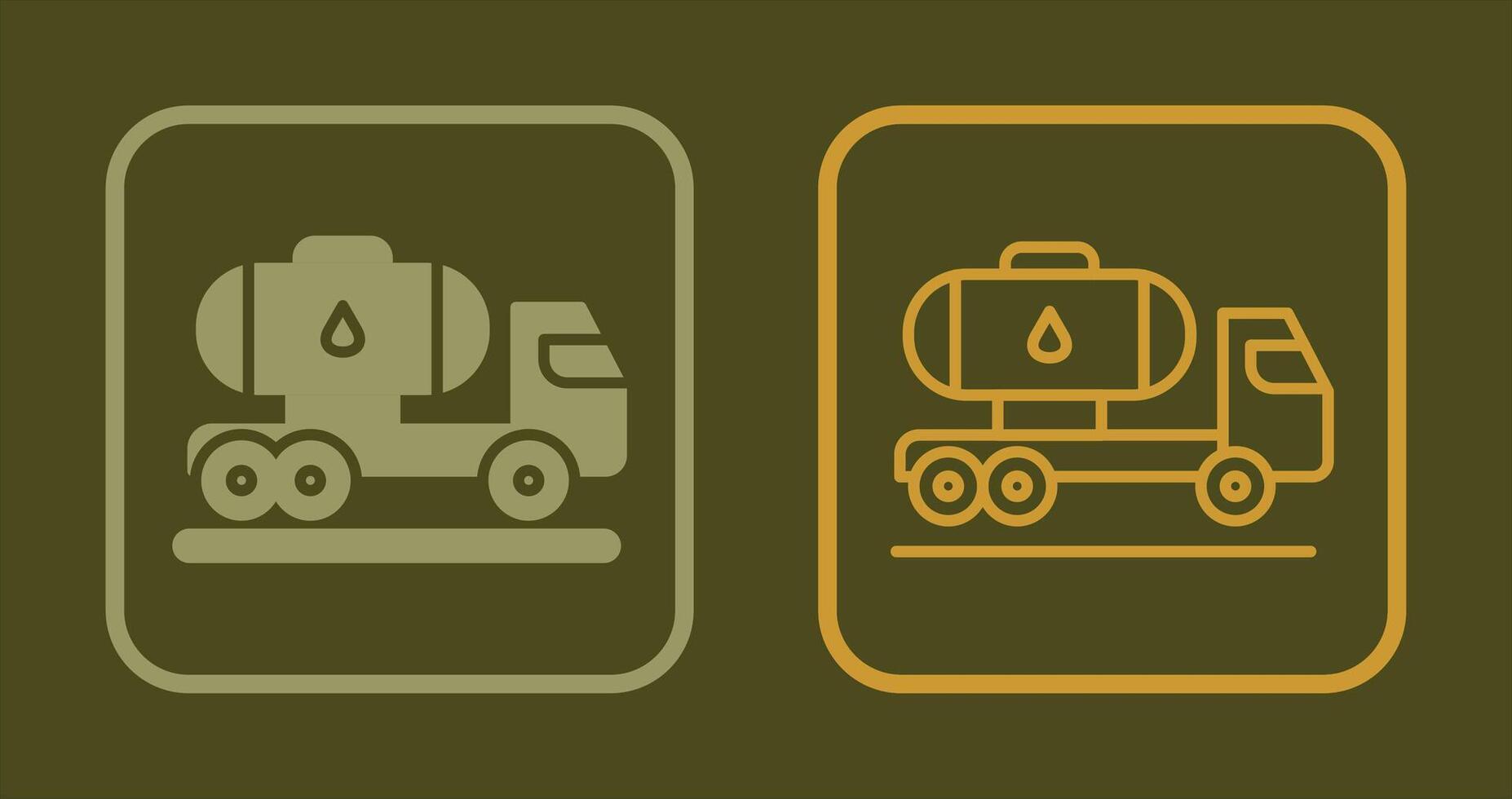 Tank Truck Icon vector