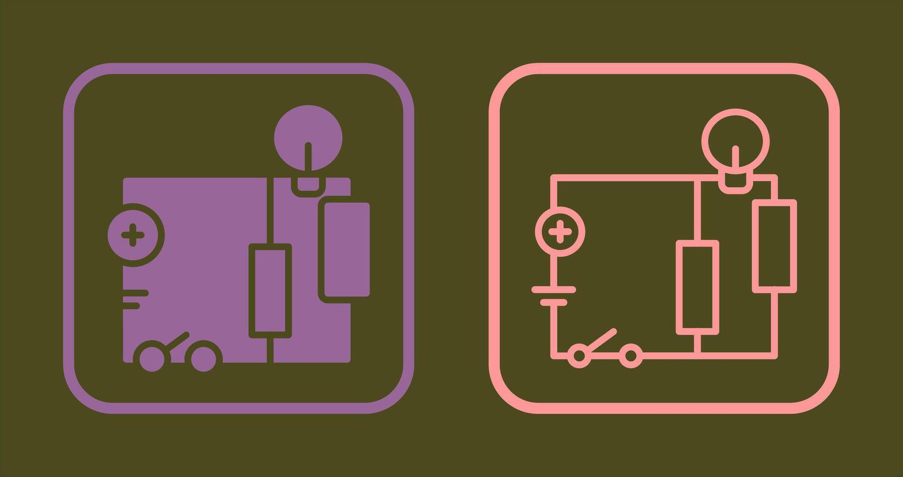 Electrical Circuit Icon vector