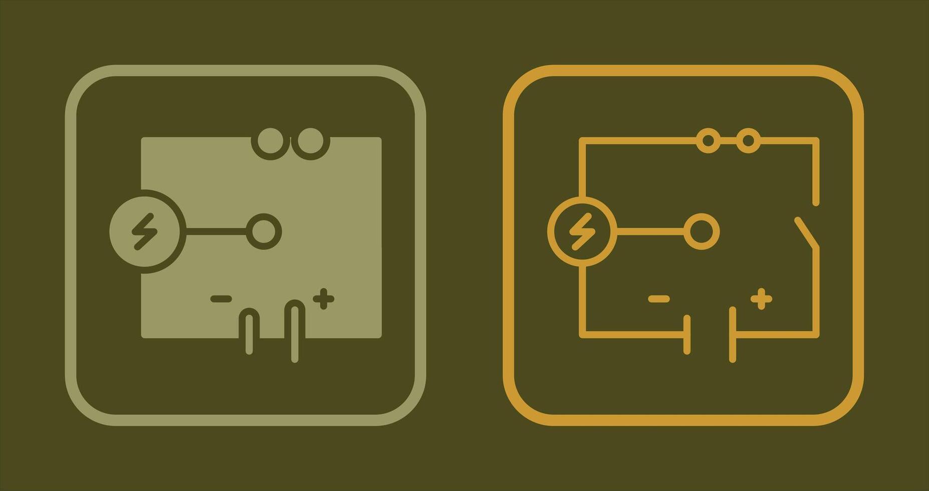 Electrical Circuit Icon vector